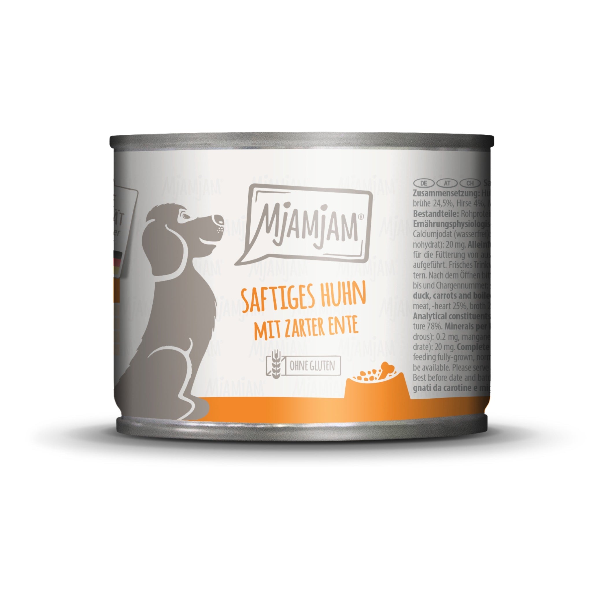 MjAMjAM Huhn & Ente - Hunde Nassfutter - Woofshack