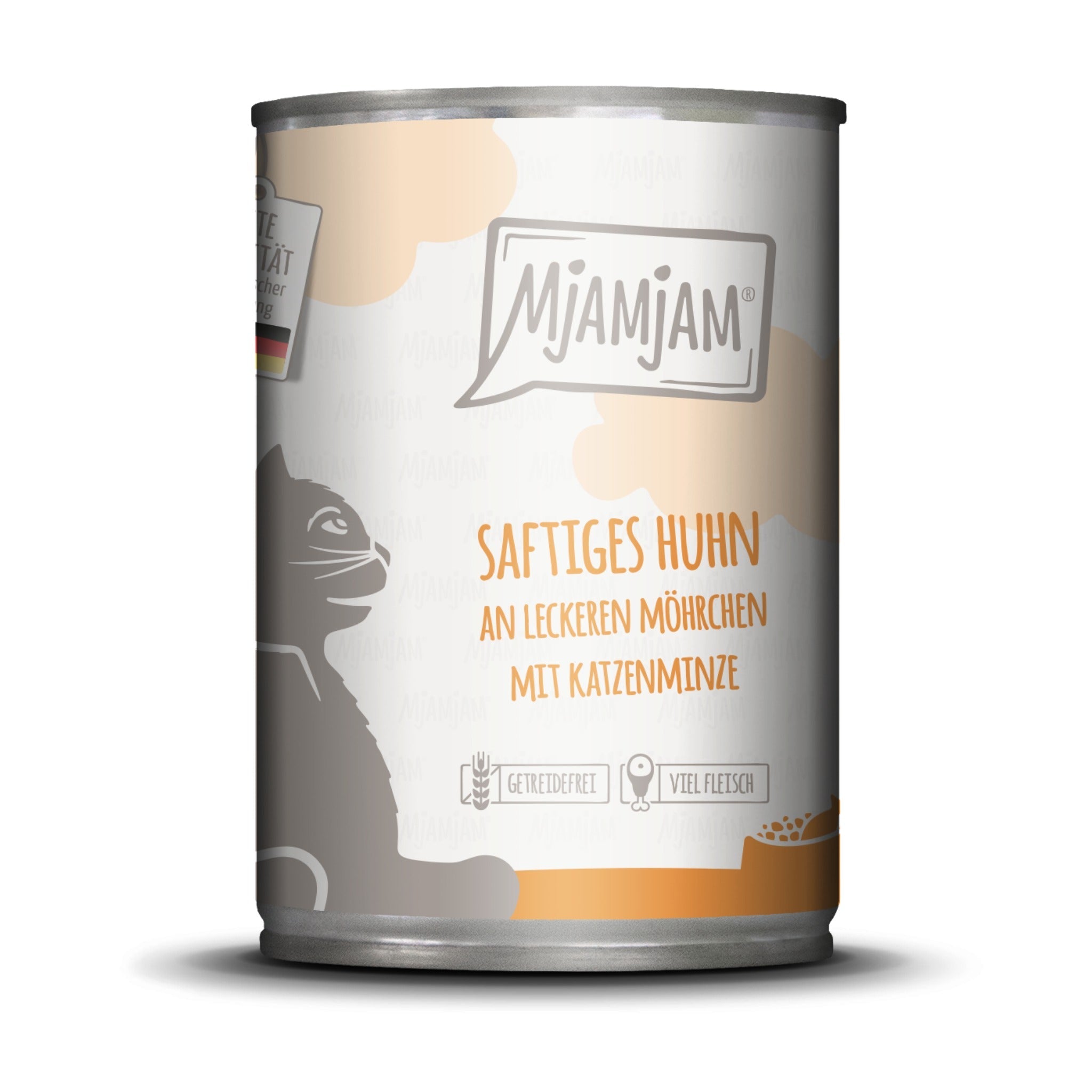 MjAMjAM Huhn & Möhrchen - Katzen Nassfutter - Woofshack