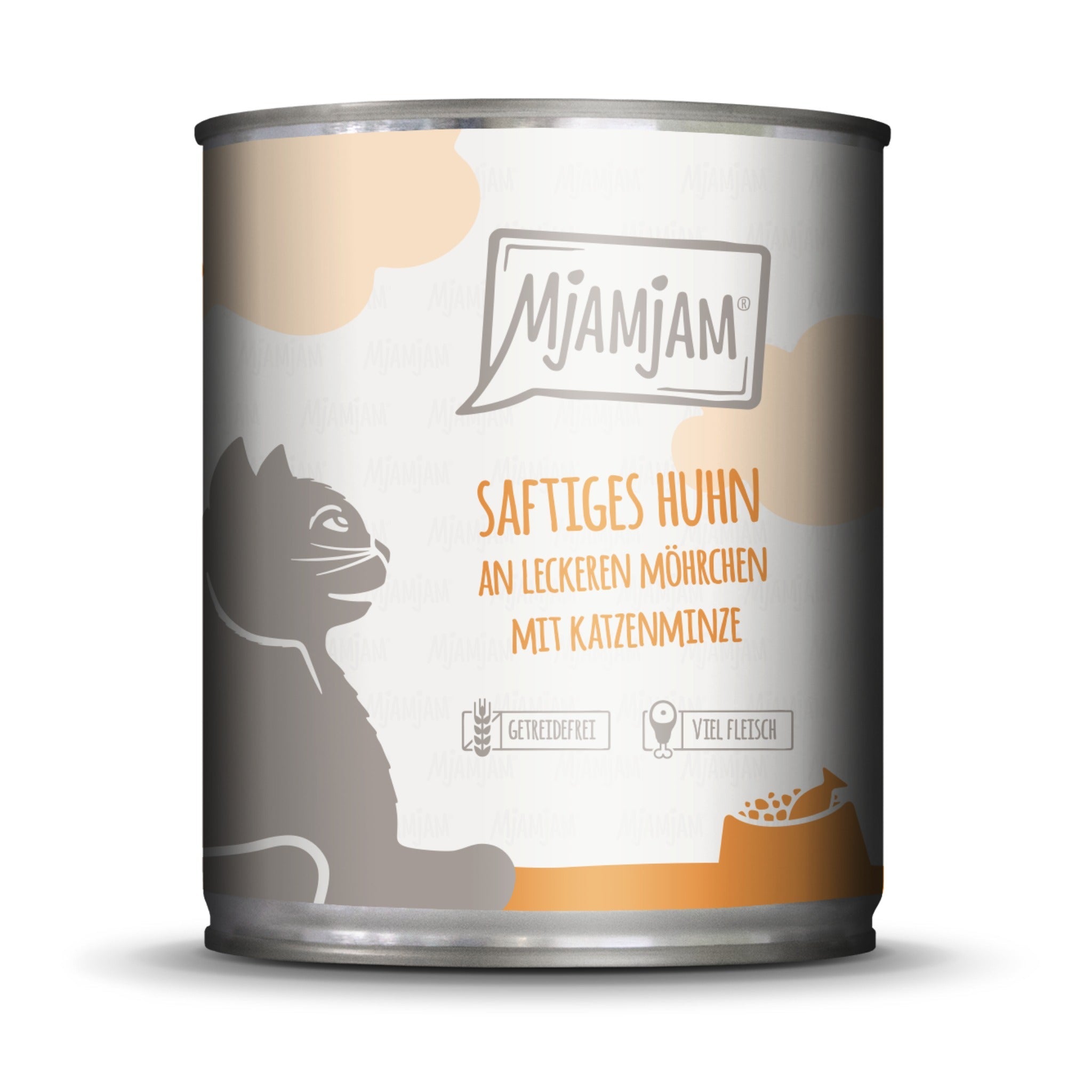 MjAMjAM Huhn & Möhrchen - Katzen Nassfutter - Woofshack