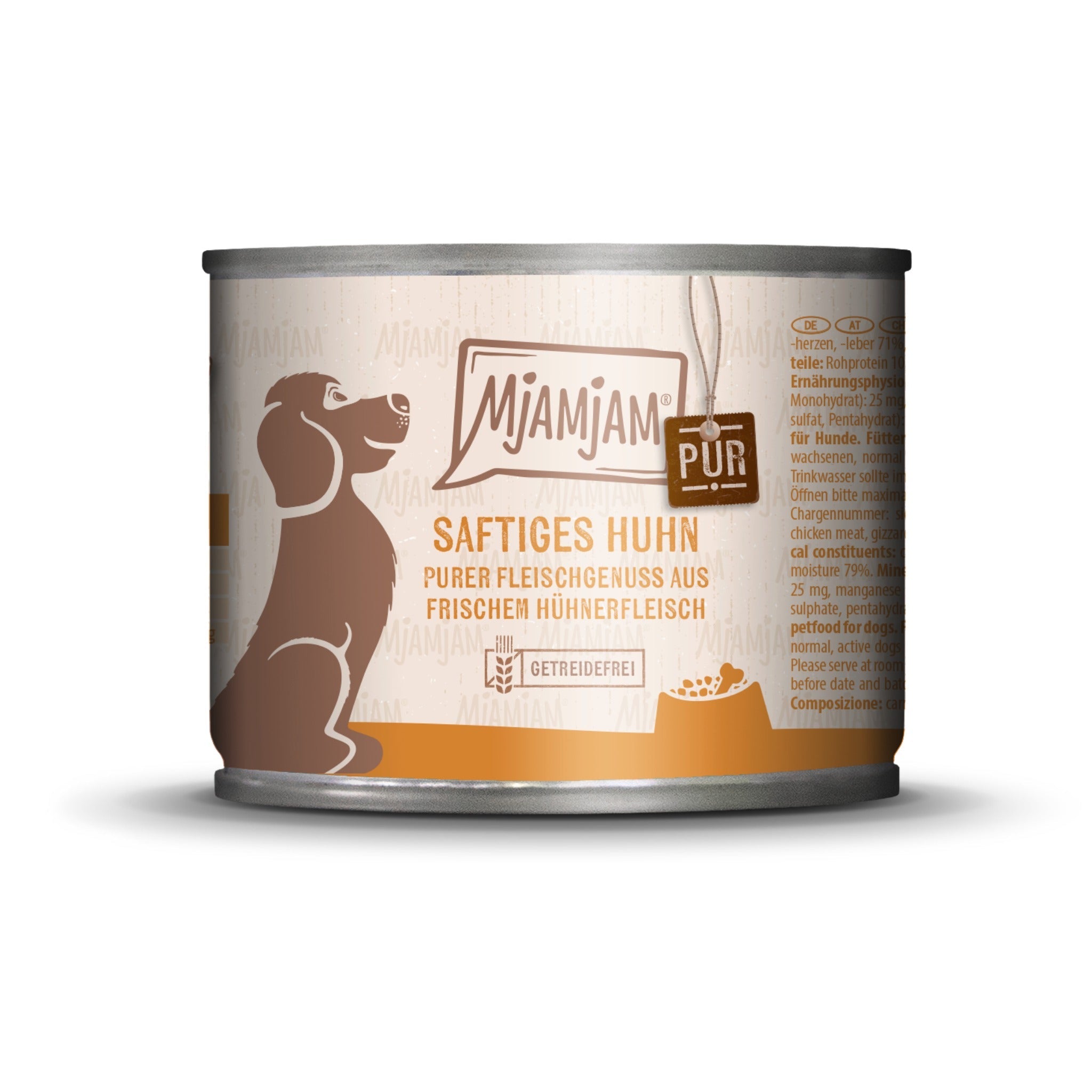 MjAMjAM Huhn Pur - Hunde Nassfutter - Woofshack