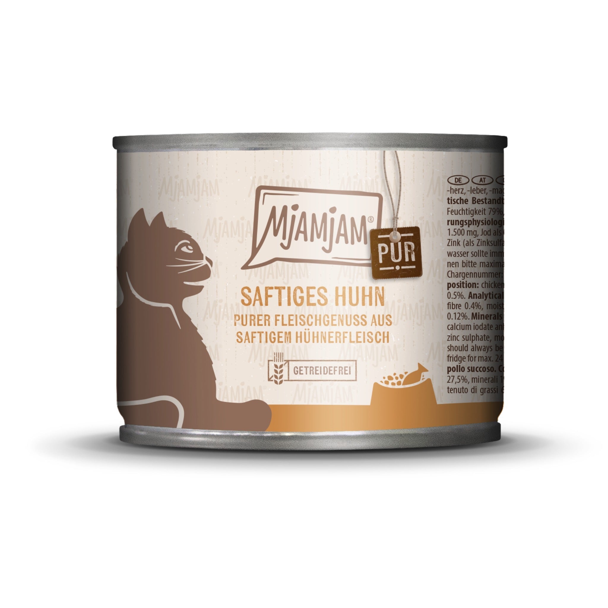 MjAMjAM Huhn Pur - Katzen Nassfutter - Woofshack