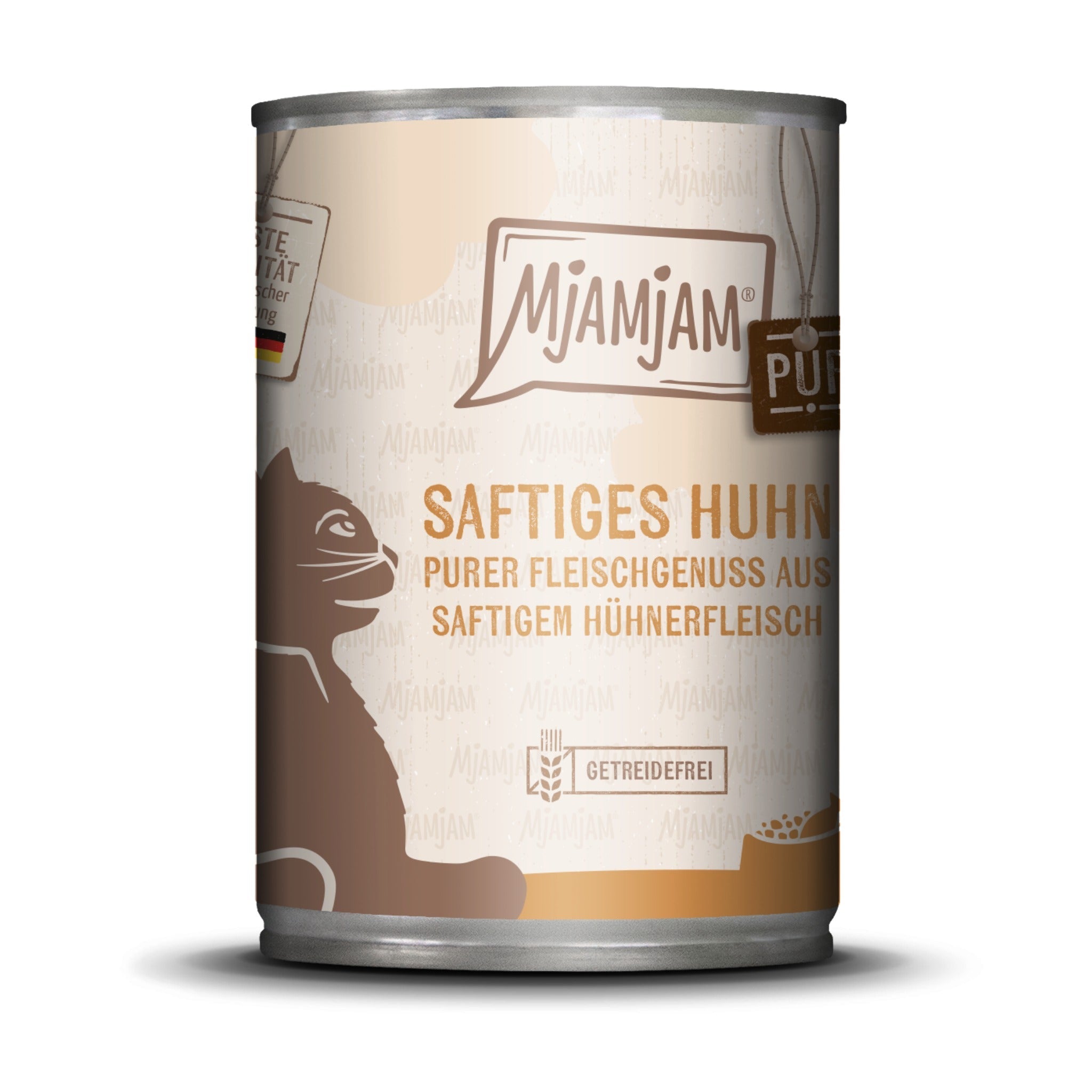 MjAMjAM Huhn Pur - Katzen Nassfutter - Woofshack