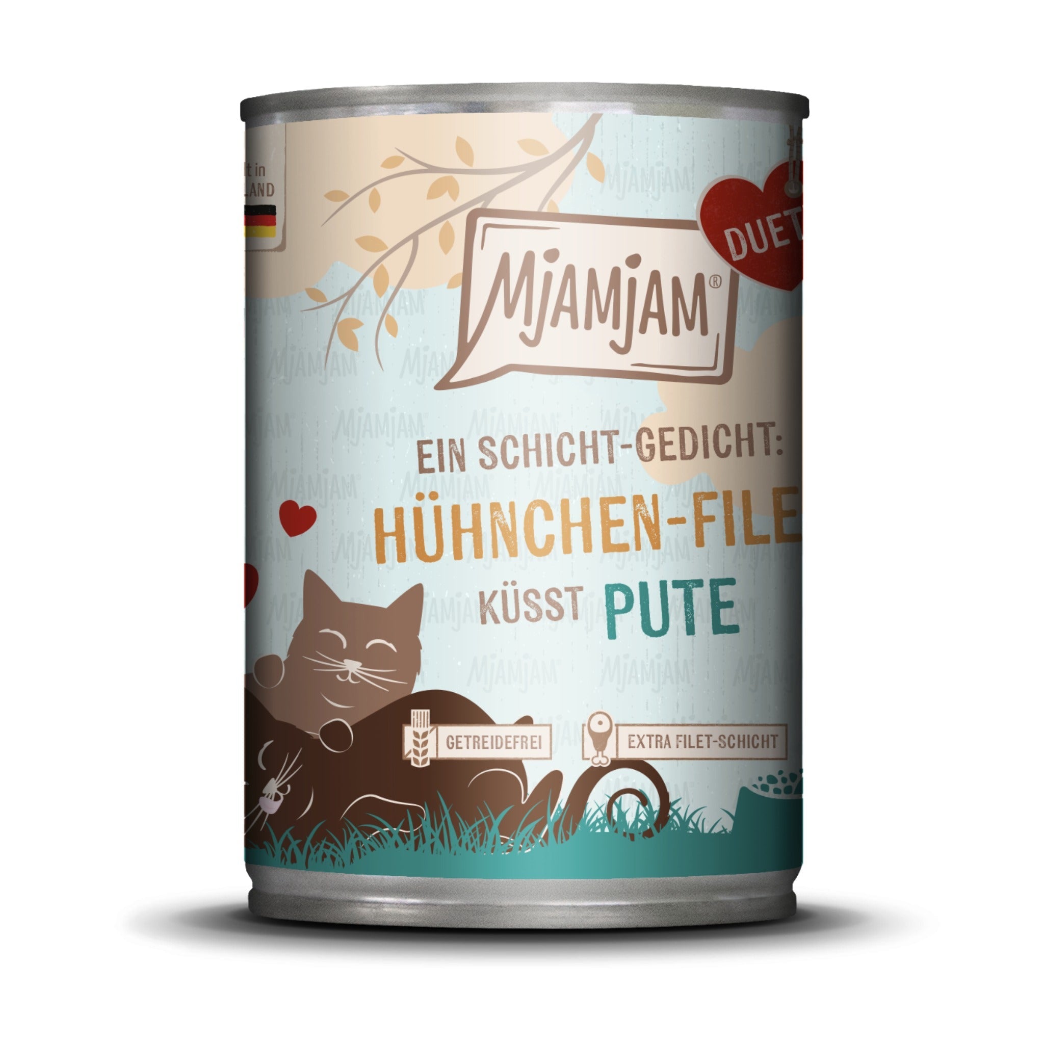 MjAMjAM Hühnchen - Filet & Pute - Katzen Nassfutter - Woofshack