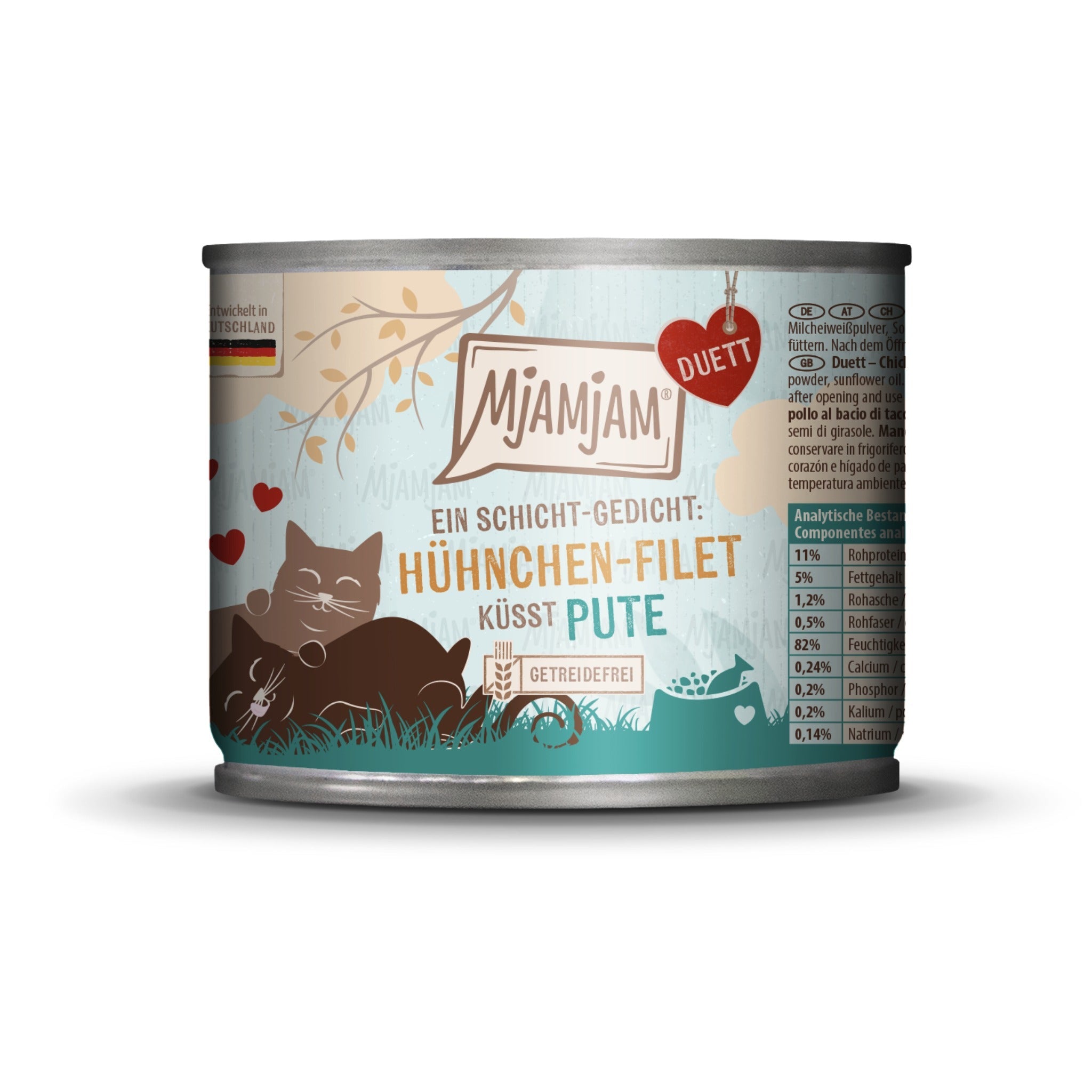 MjAMjAM Hühnchen - Filet & Pute - Katzen Nassfutter - Woofshack