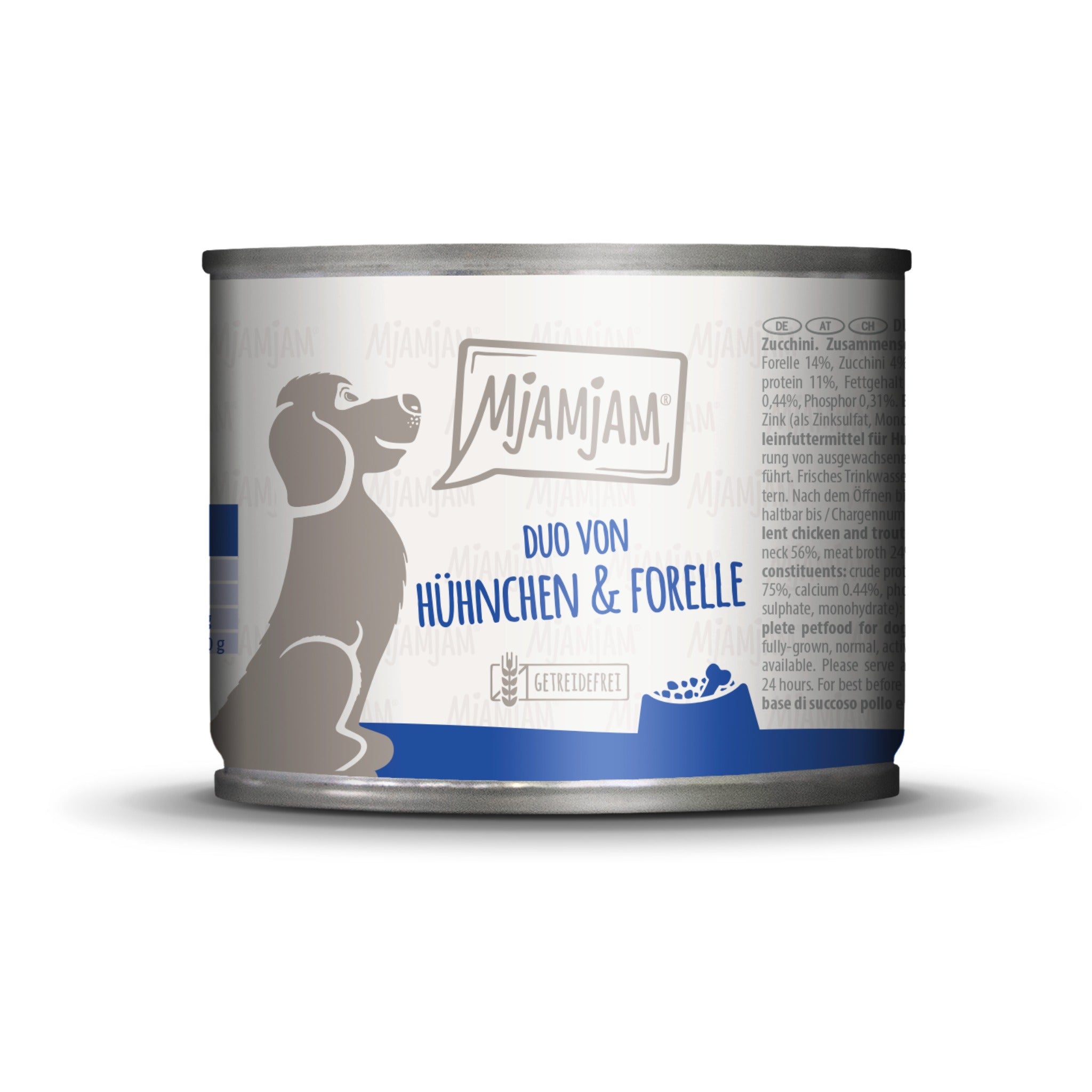 MjAMjAM Hühnchen & Forelle - Hunde Nassfutter - Woofshack