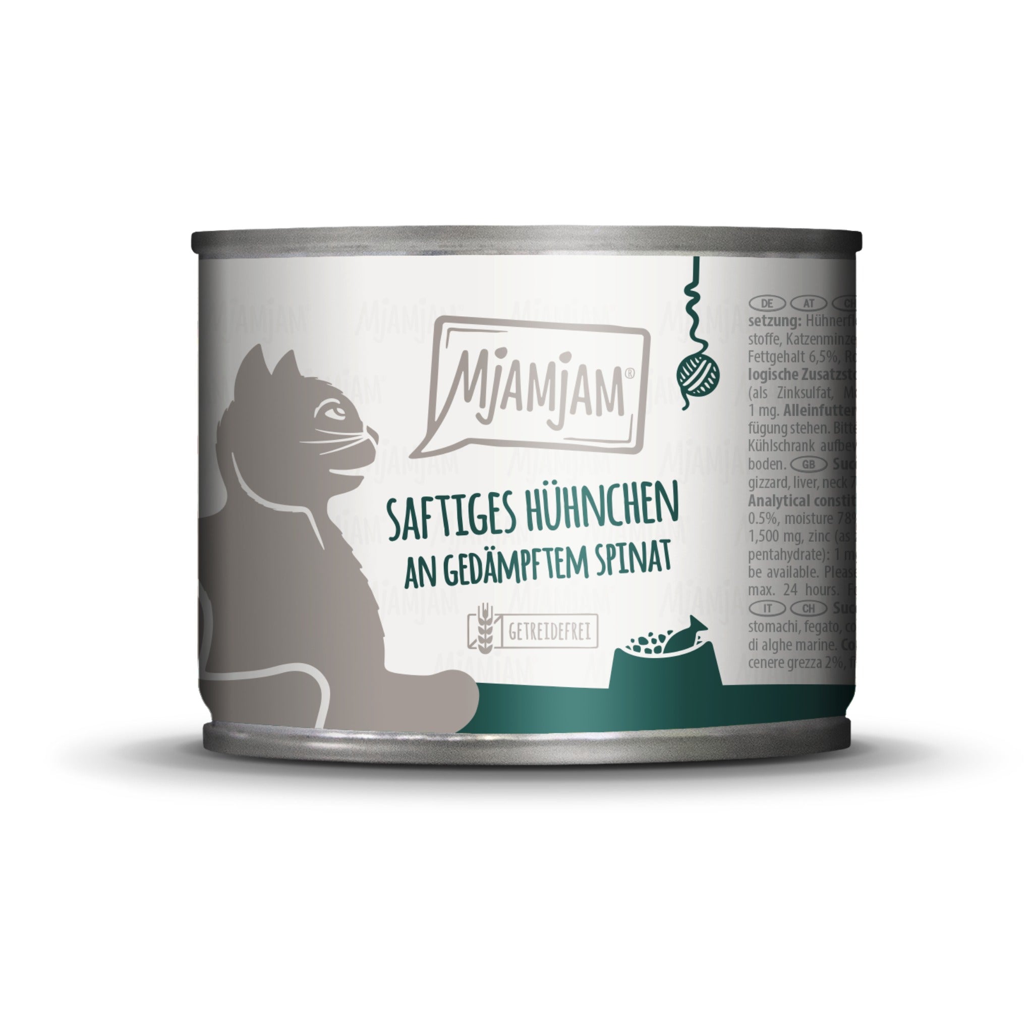 MjAMjAM Hühnchen & Spinat - Katzen Nassfutter - Woofshack