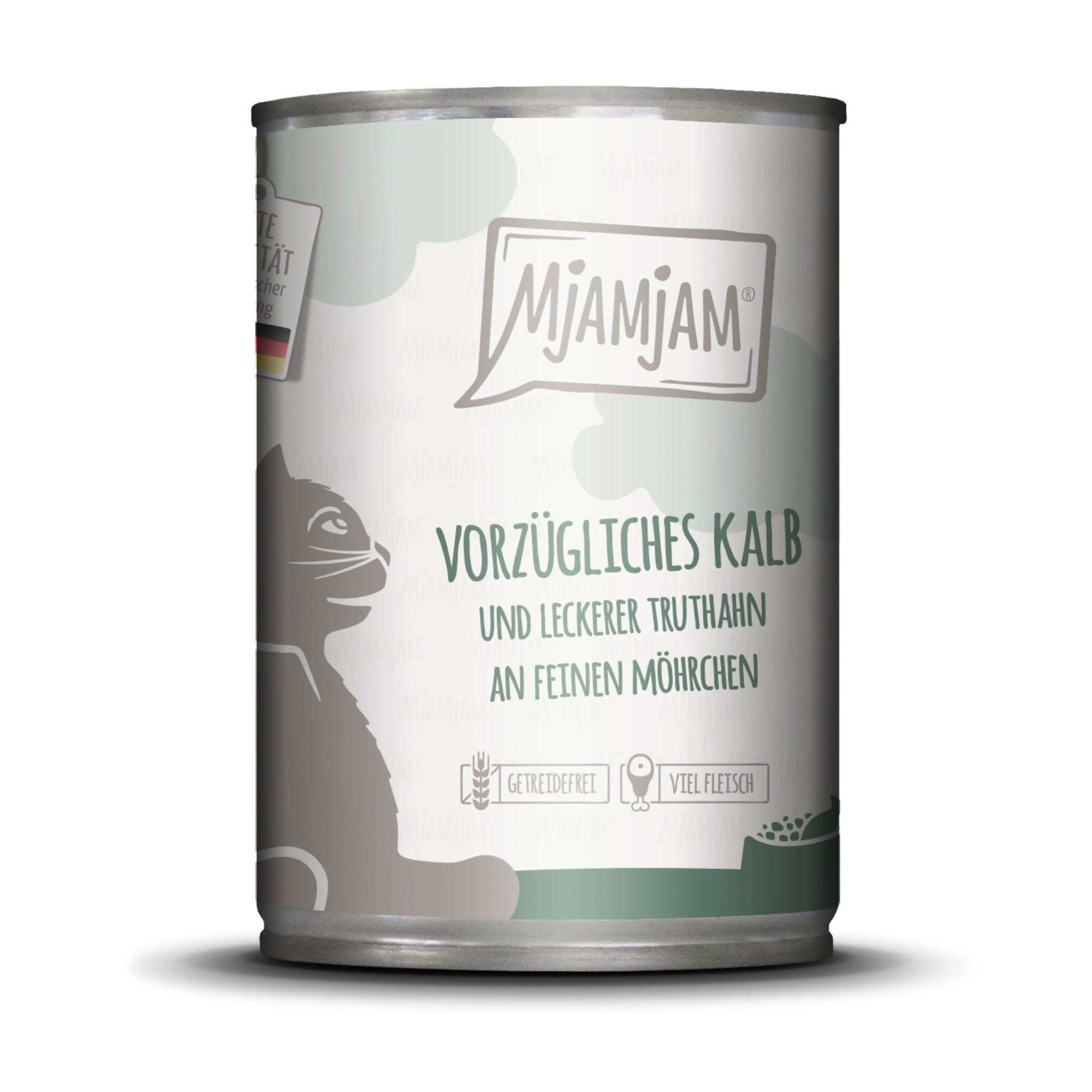 MjAMjAM Kalb & Truthahn - Katzen Nassfutter - Woofshack
