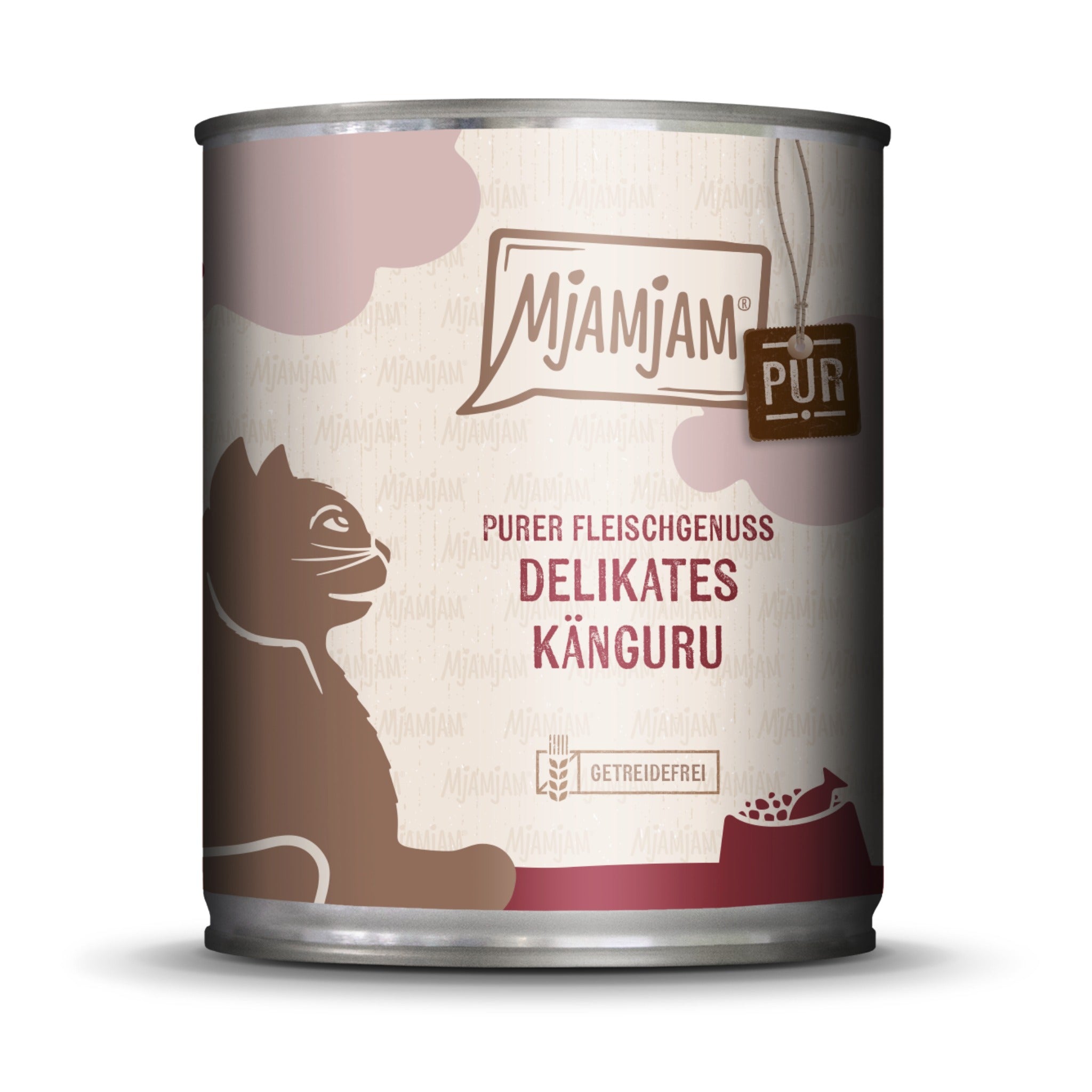 MjAMjAM Känguru Pur - Katzen Nassfutter - Woofshack