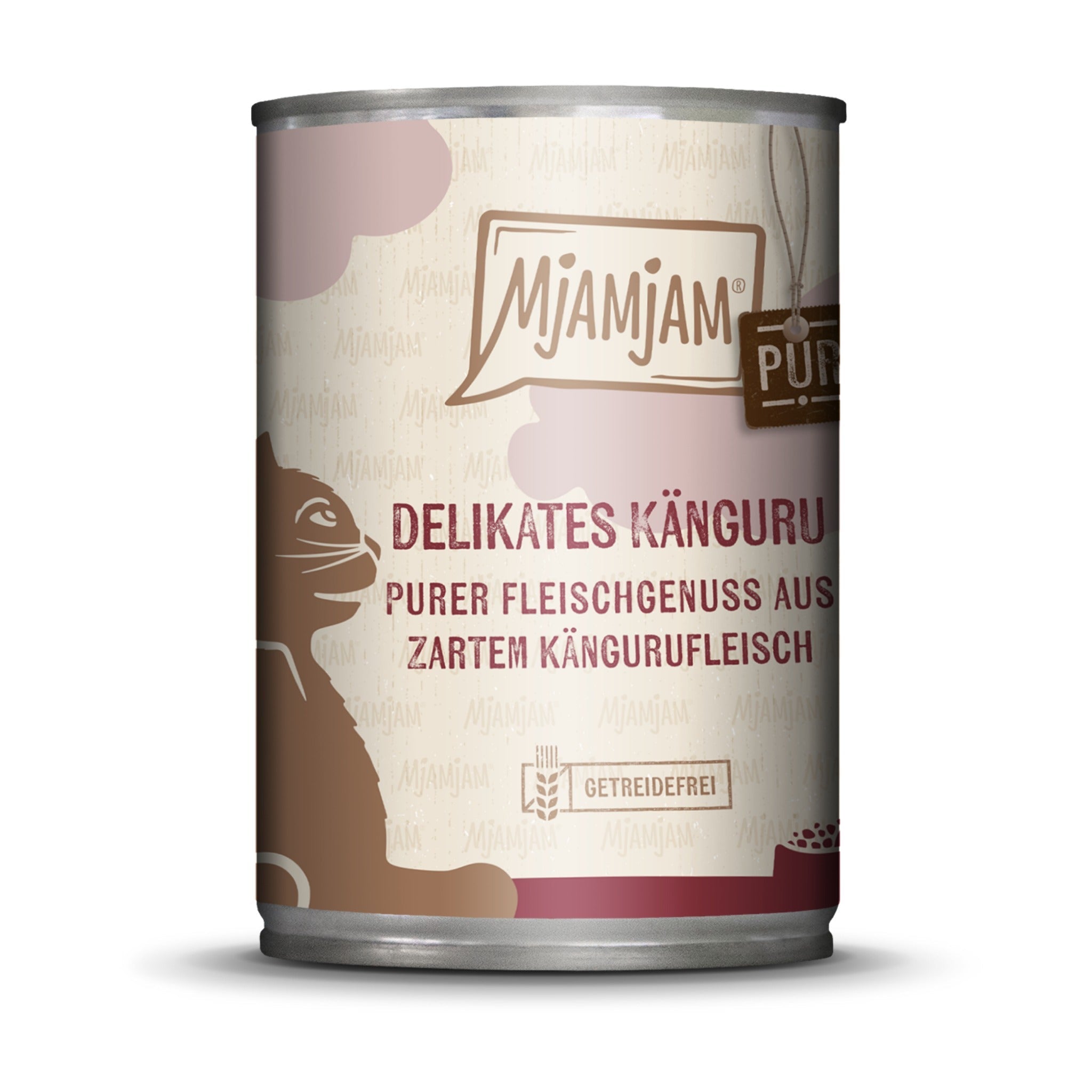 MjAMjAM Känguru Pur - Katzen Nassfutter - Woofshack