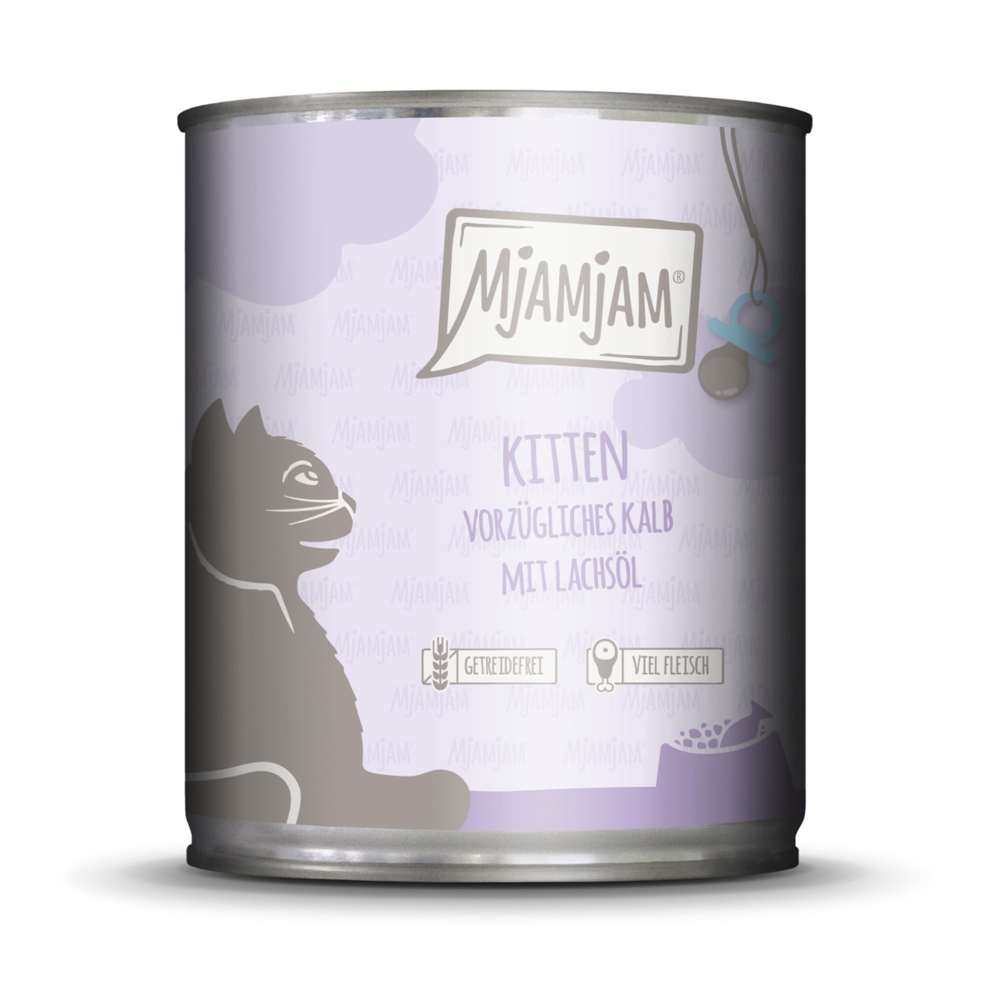 MjAMjAM Kitten Kalb & Lachsöl - Katzen Nassfutter - Woofshack