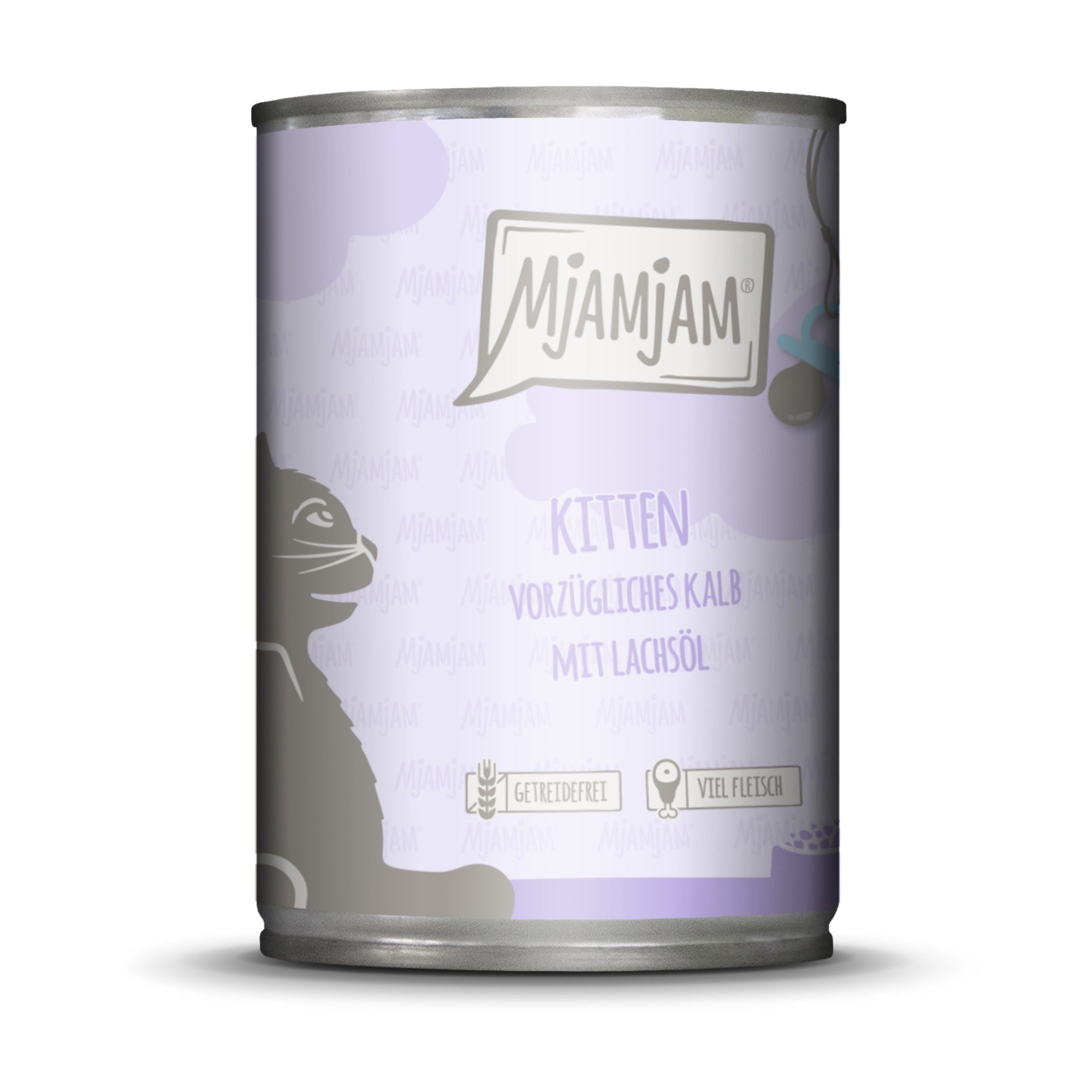 MjAMjAM Kitten Kalb & Lachsöl - Katzen Nassfutter - Woofshack