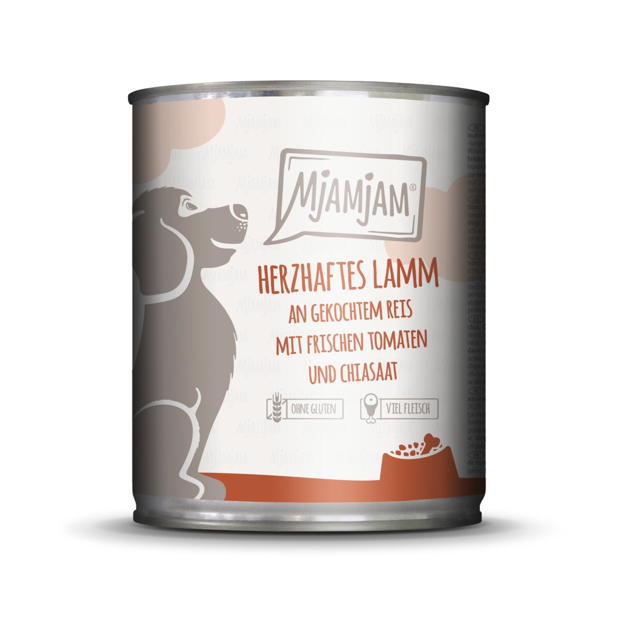 MjAMjAM Lamm, Reis & Tomaten - Hunde Nassfutter - Woofshack