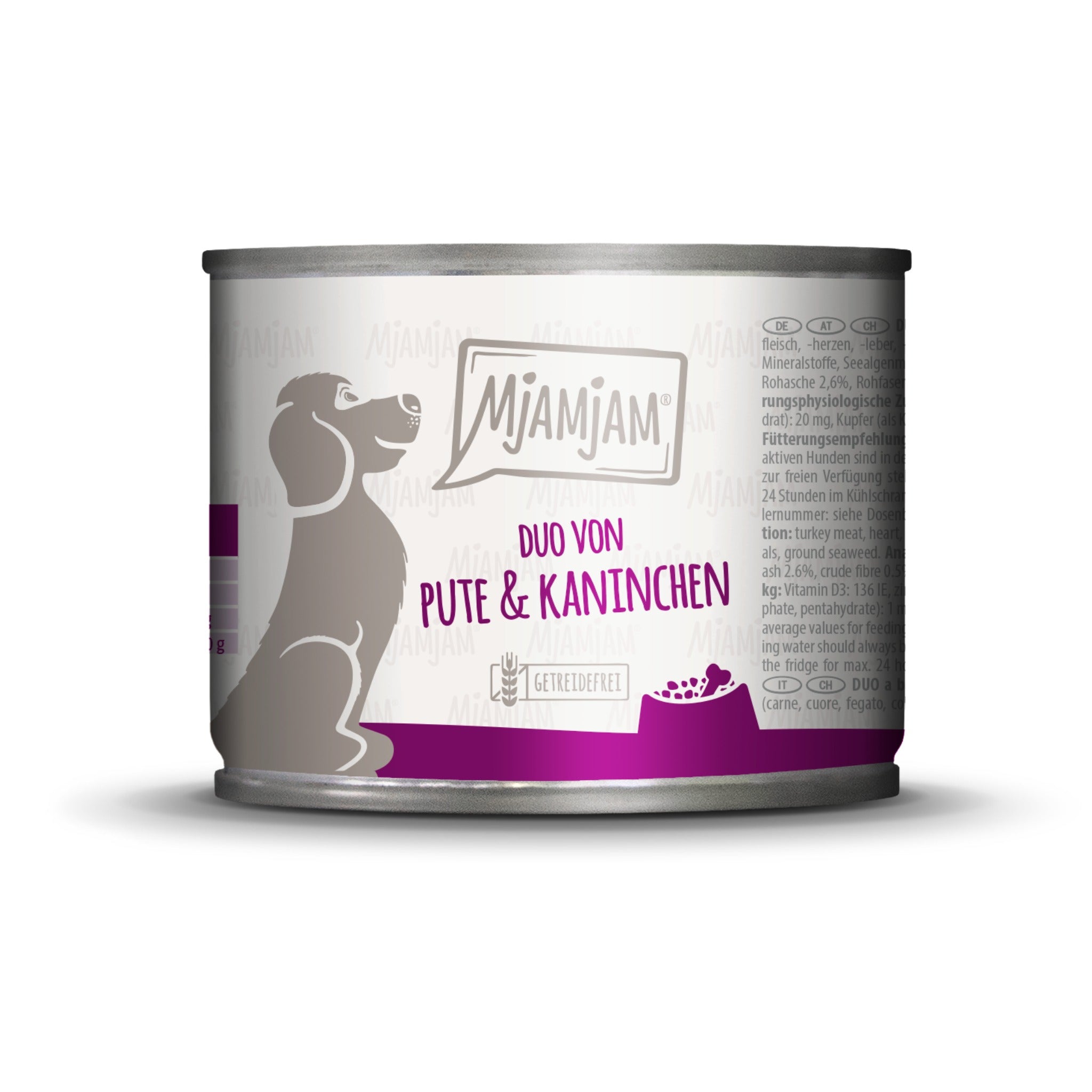 MjAMjAM Pute & Kaninchen - Hunde Nassfutter - Woofshack