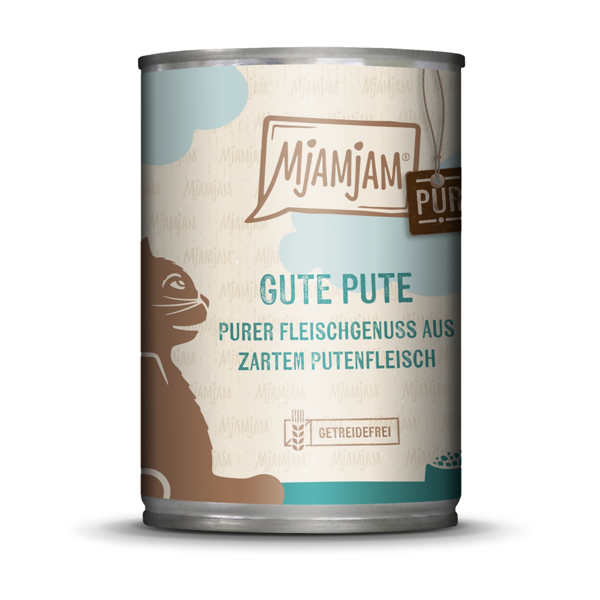 MjAMjAM Pute Pur - Katzen Nassfutter - Woofshack