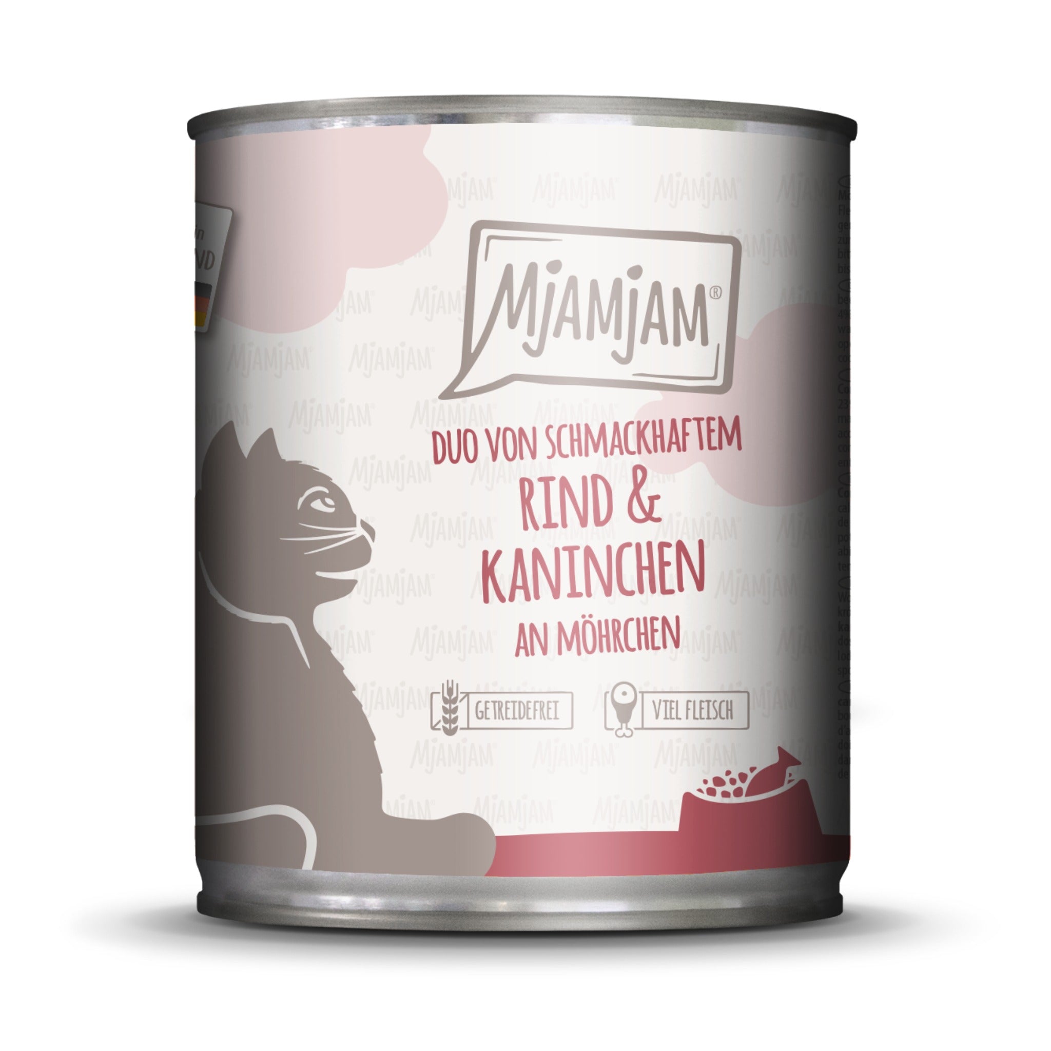 MjAMjAM Rind & Kaninchen - Katzen Nassfutter - Woofshack