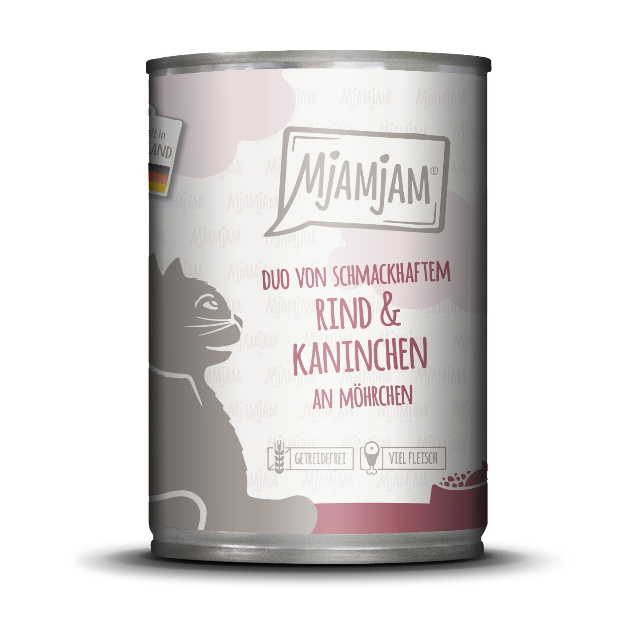 MjAMjAM Rind & Kaninchen - Katzen Nassfutter - Woofshack