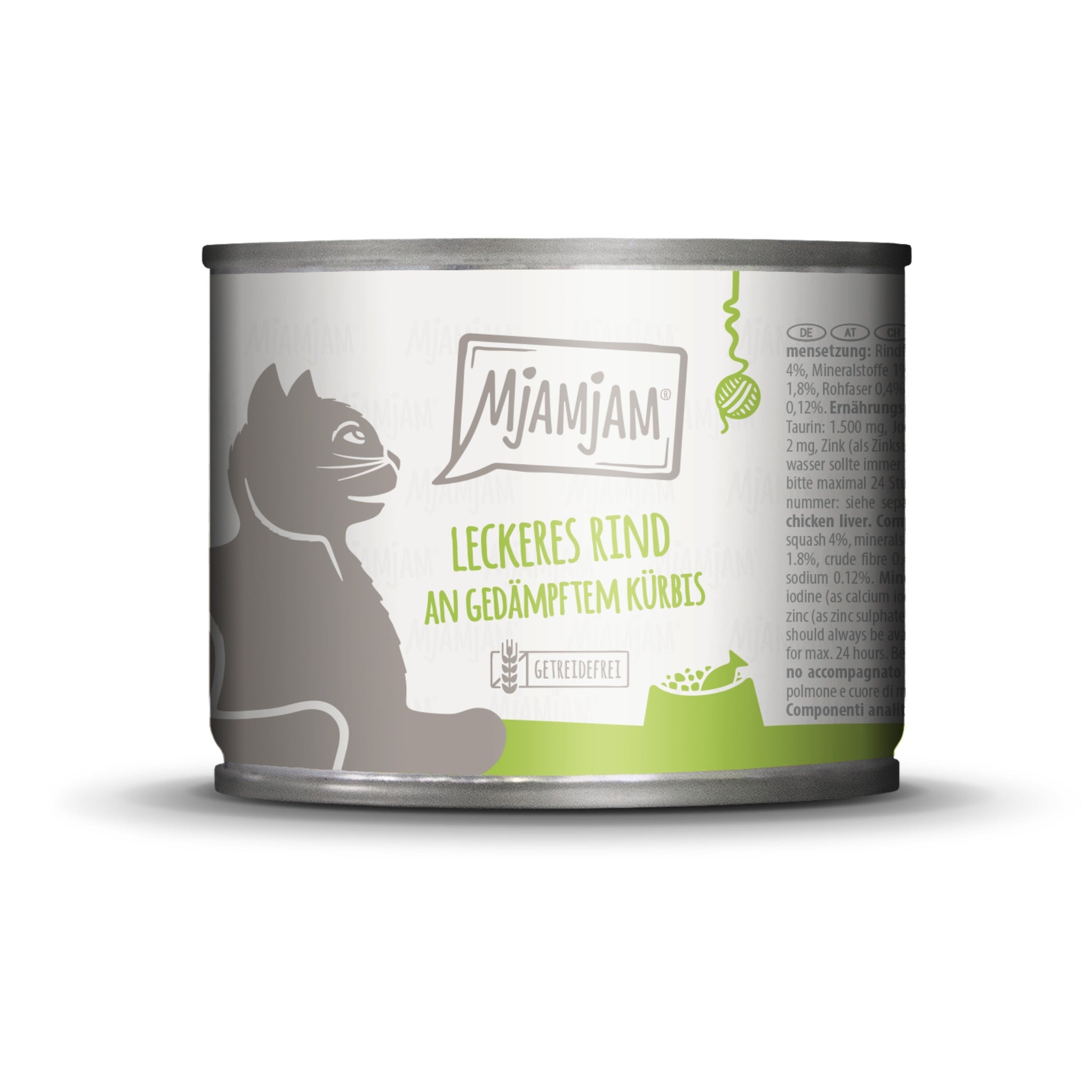 MjAMjAM Rind & Kürbis - Katzen Nassfutter - Woofshack
