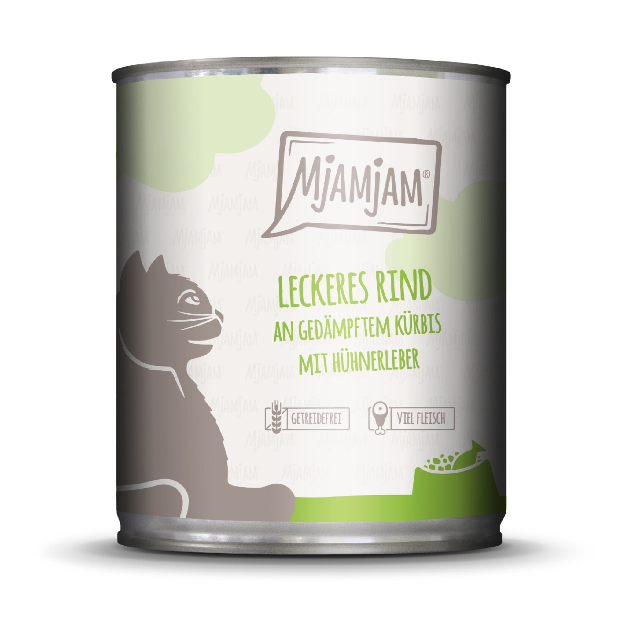 MjAMjAM Rind & Kürbis - Katzen Nassfutter - Woofshack