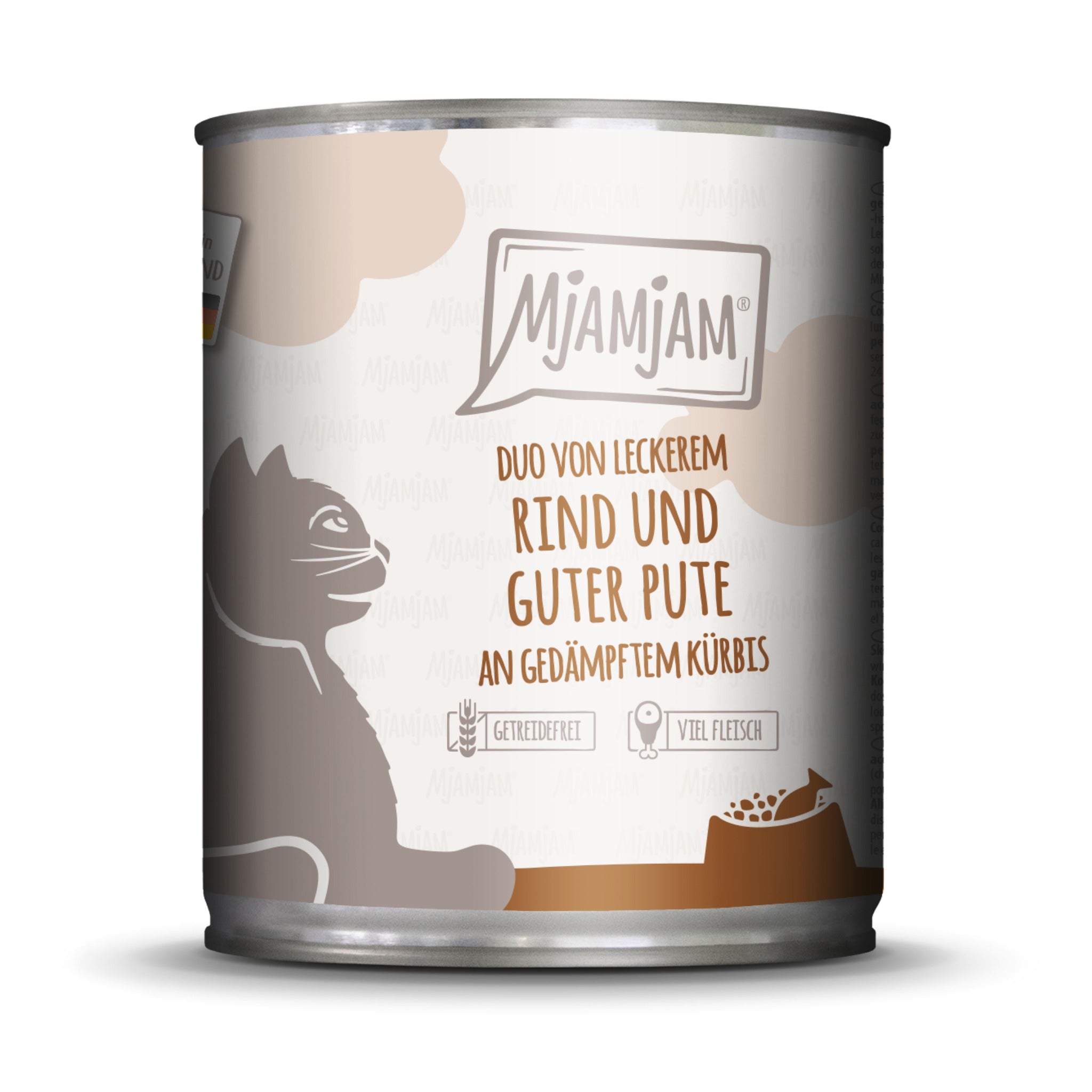 MjAMjAM Rind & Pute - Katzen Nassfutter - Woofshack