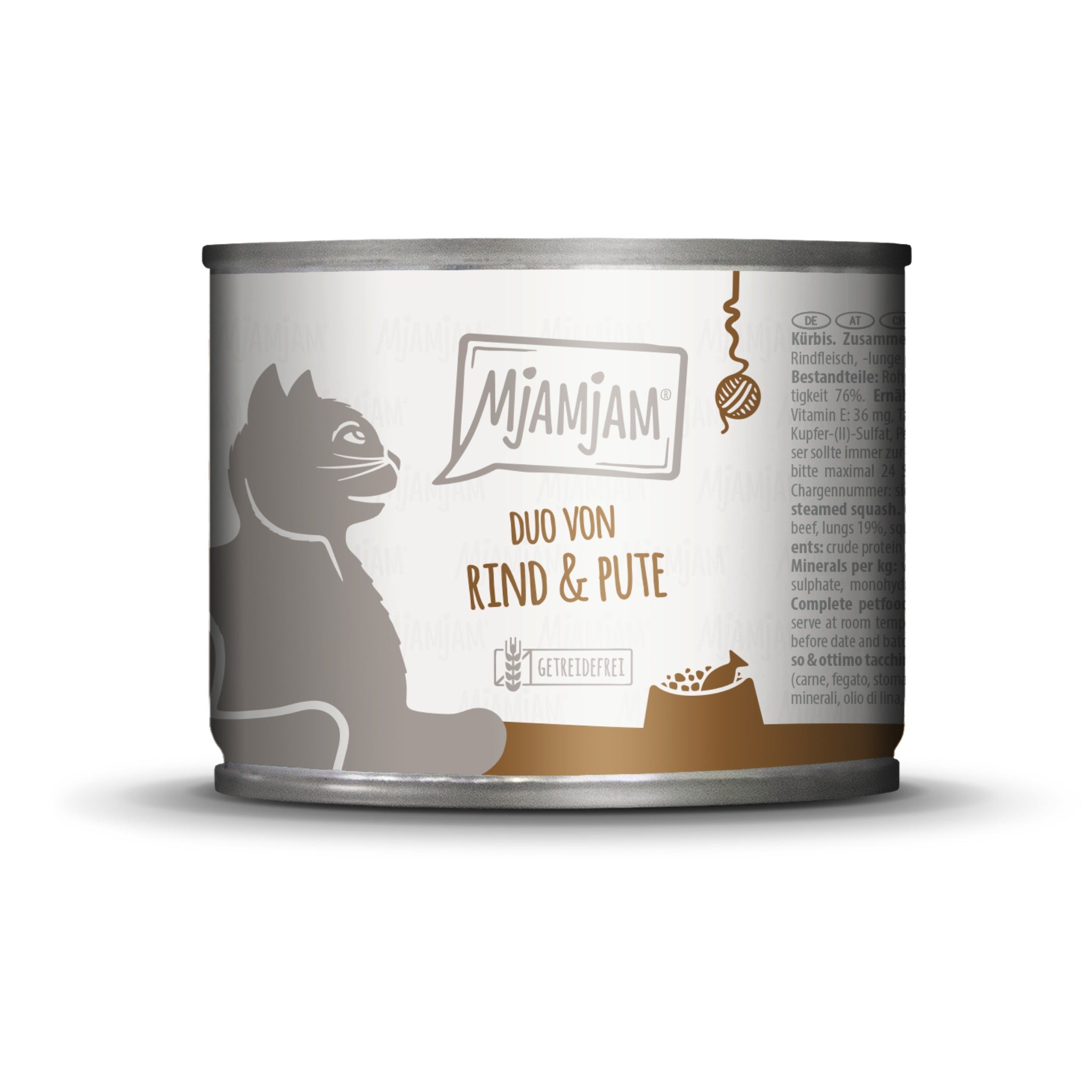 MjAMjAM Rind & Pute - Katzen Nassfutter - Woofshack