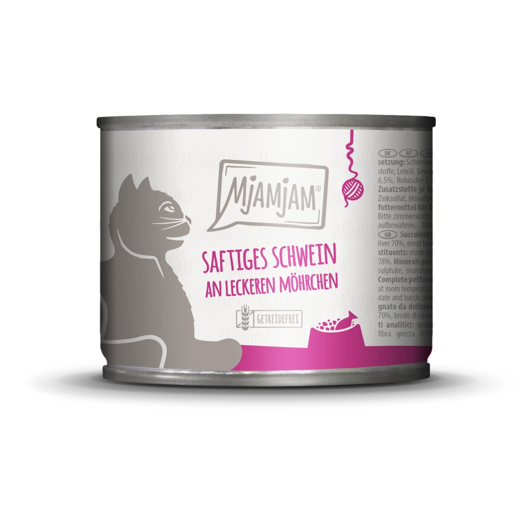 MjAMjAM Schwein & Möhrchen - Katzen Nassfutter - Woofshack
