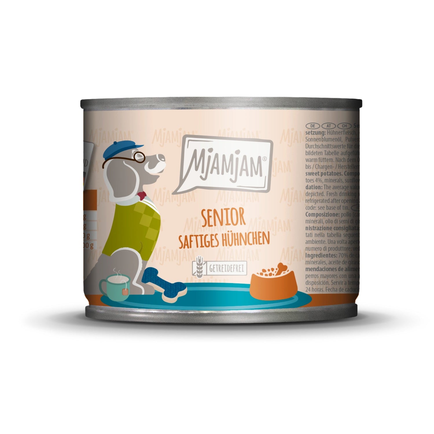 MjAMjAM Senior Huhn & Süßkartoffeln - Hunde Nassfutter - Woofshack