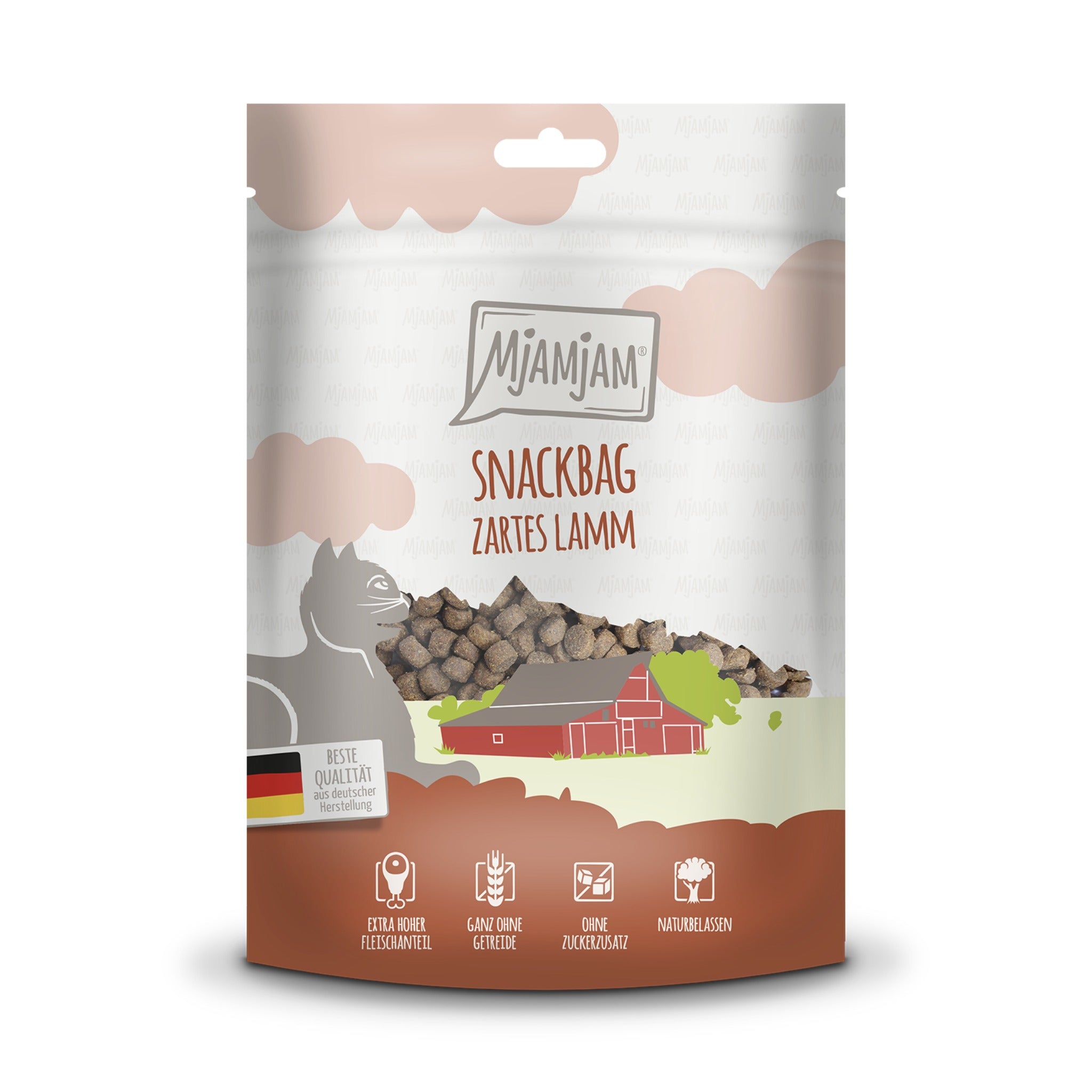 MjAMjAM Snackbag Lamm für Katzen - Woofshack