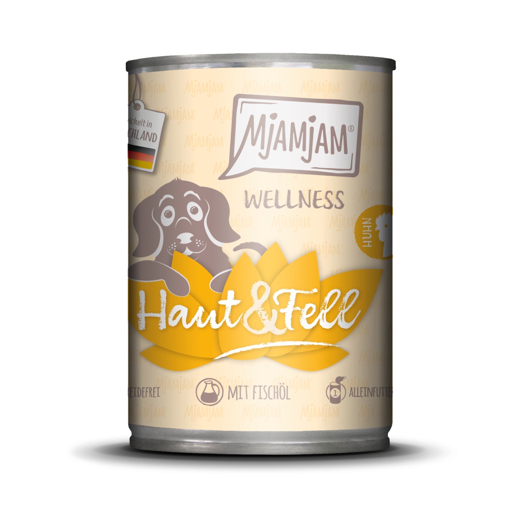 MjAMjAM Wellness Haut & Fell Huhn - Hunde Nassfutter - Woofshack