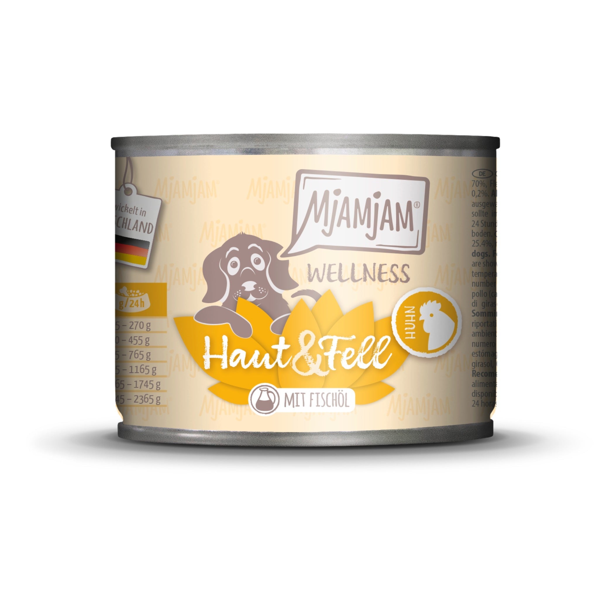 MjAMjAM Wellness Haut & Fell Huhn - Hunde Nassfutter - Woofshack
