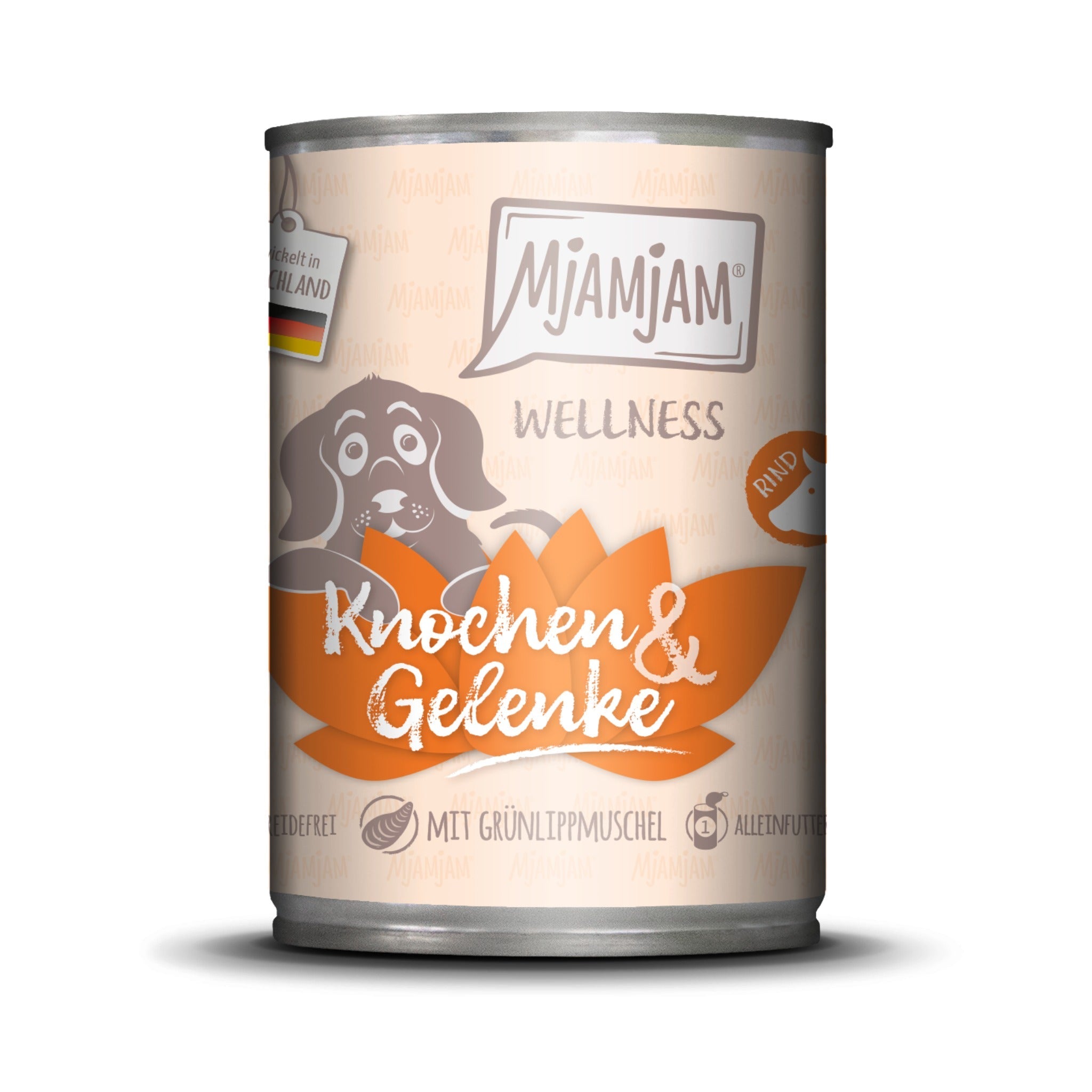 MjAMjAM Wellness Knochen & Gelenke Rind - Hunde Nassfutter - Woofshack