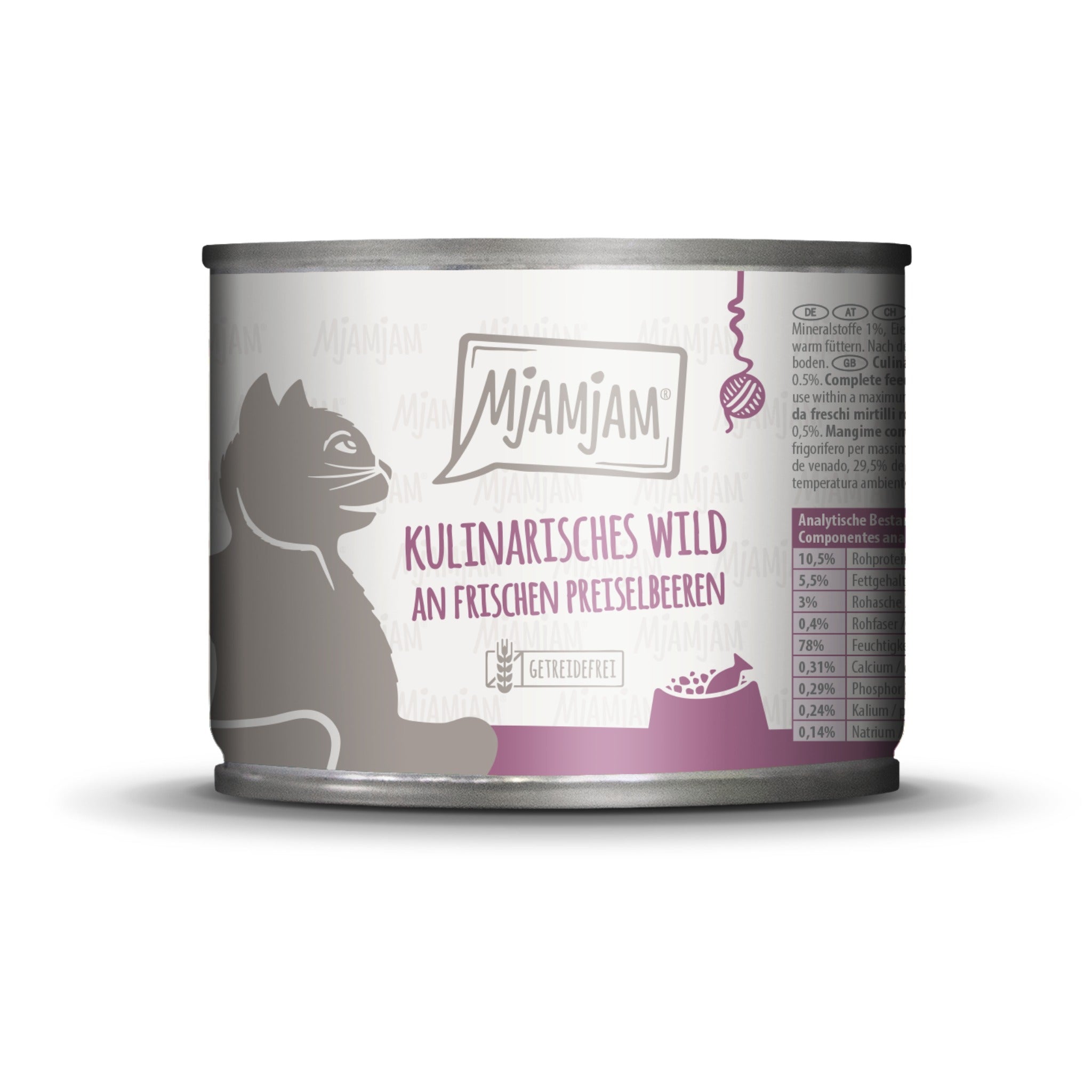 MjAMjAM Wild & Preiselbeeren - Katzen Nassfutter - Woofshack