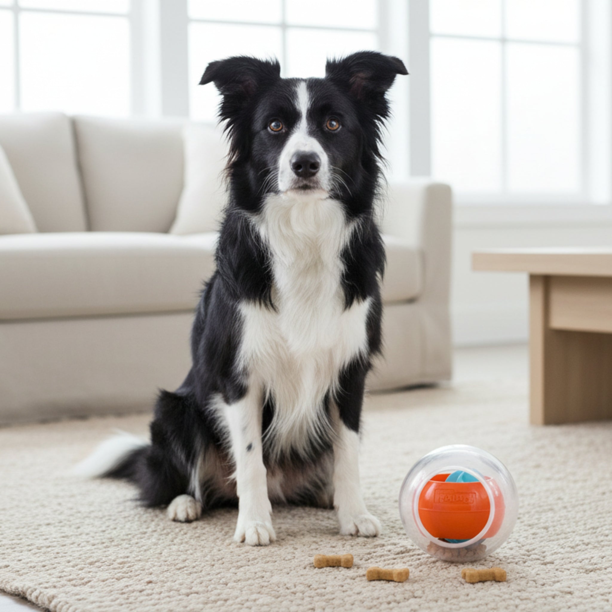 Nina Ottosson Dog Rumble Puzzle Level 1 – Interaktives Intelligenzspielzeug gegen Langeweile & für mentale Auslastung - Woofshack
