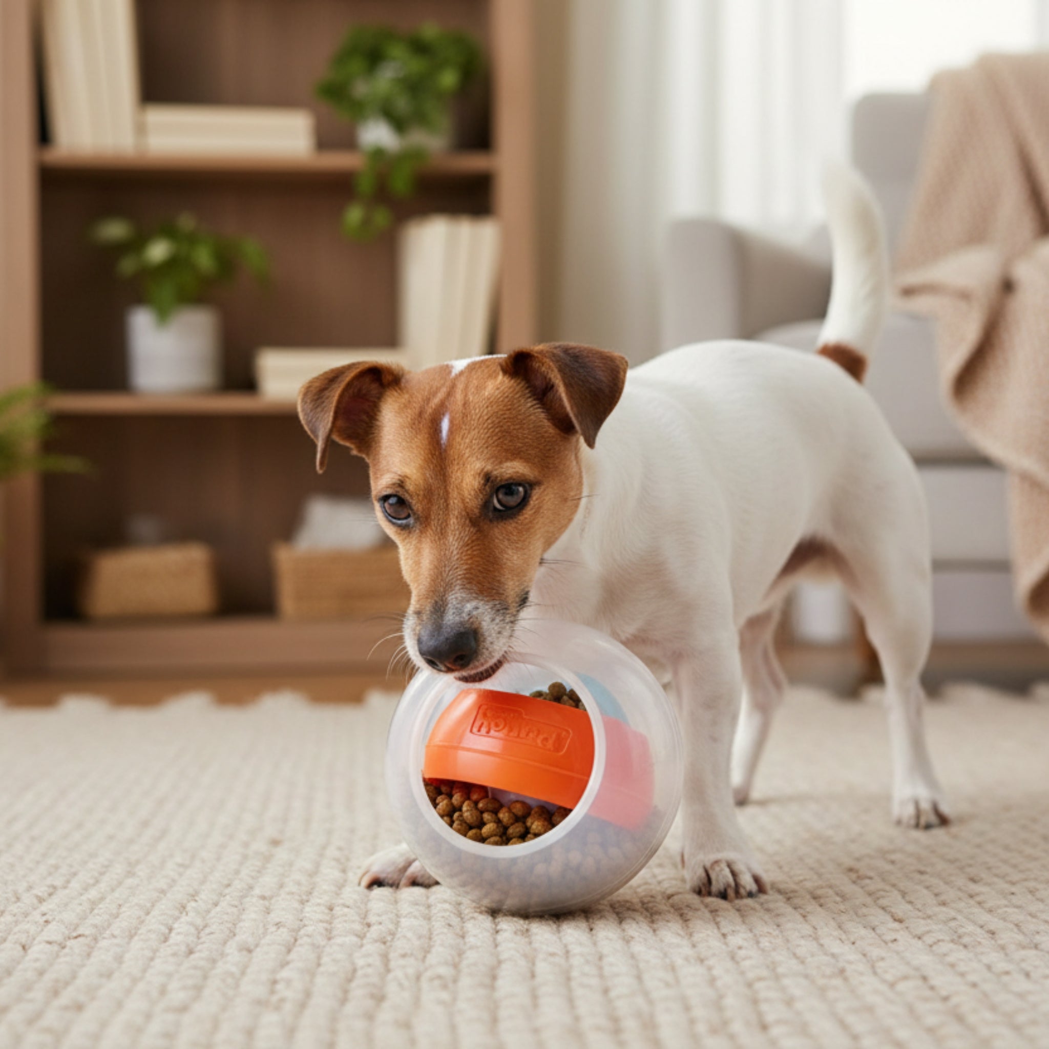 Nina Ottosson Dog Rumble Puzzle Level 1 – Interaktives Intelligenzspielzeug gegen Langeweile & für mentale Auslastung - Woofshack