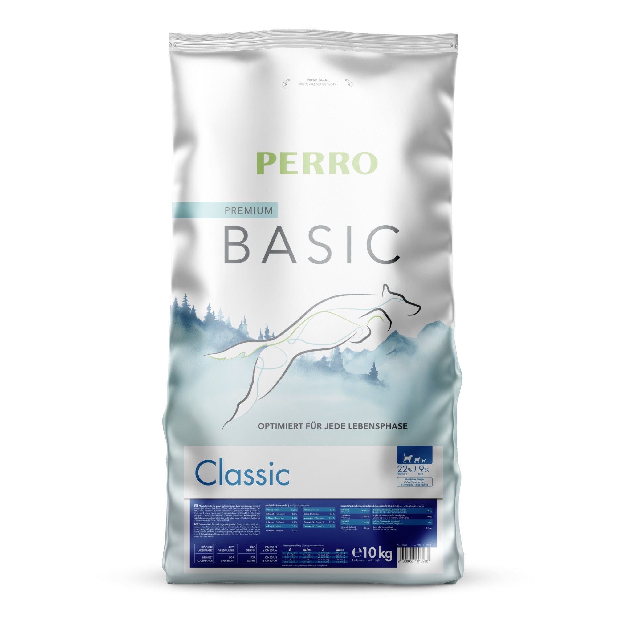 Perro Basic Classic - Hunde Trockenfutter - Woofshack