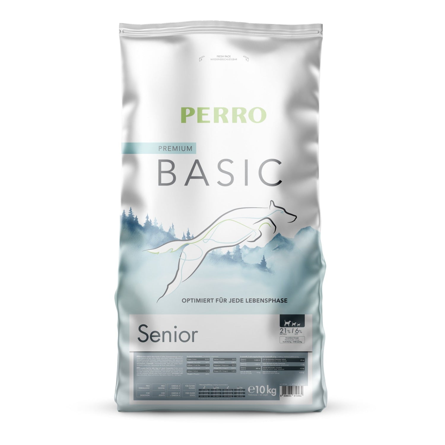 Perro Basic Senior - Hunde Trockenfutter - Woofshack