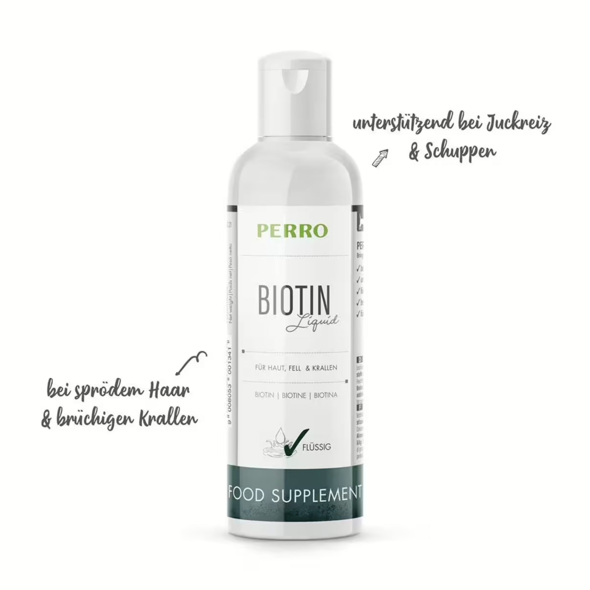 Perro Biotin Spezial flüssig für Hunde - Woofshack