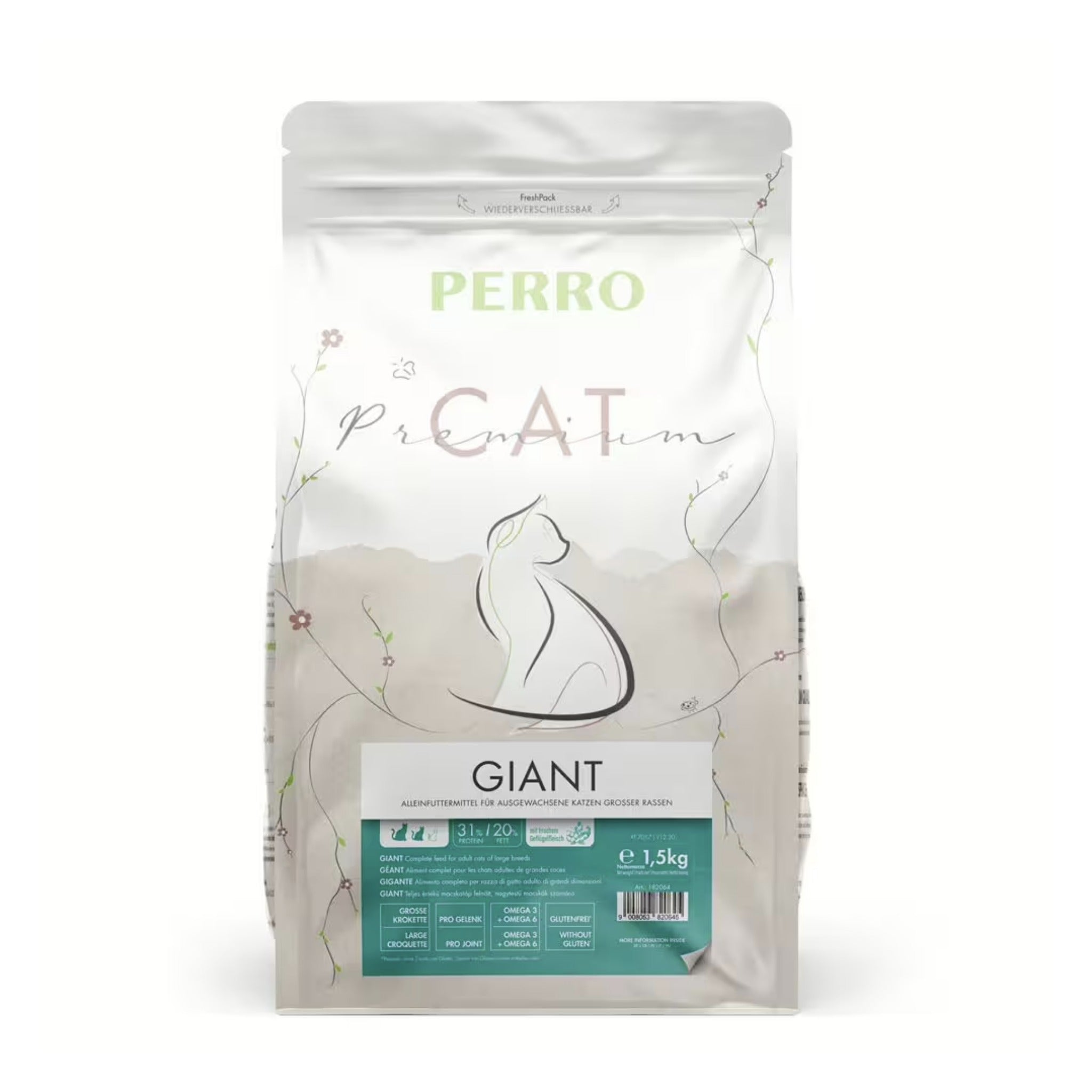 Perro Cat Premium Giant - Katzen Trockenfutter - Woofshack