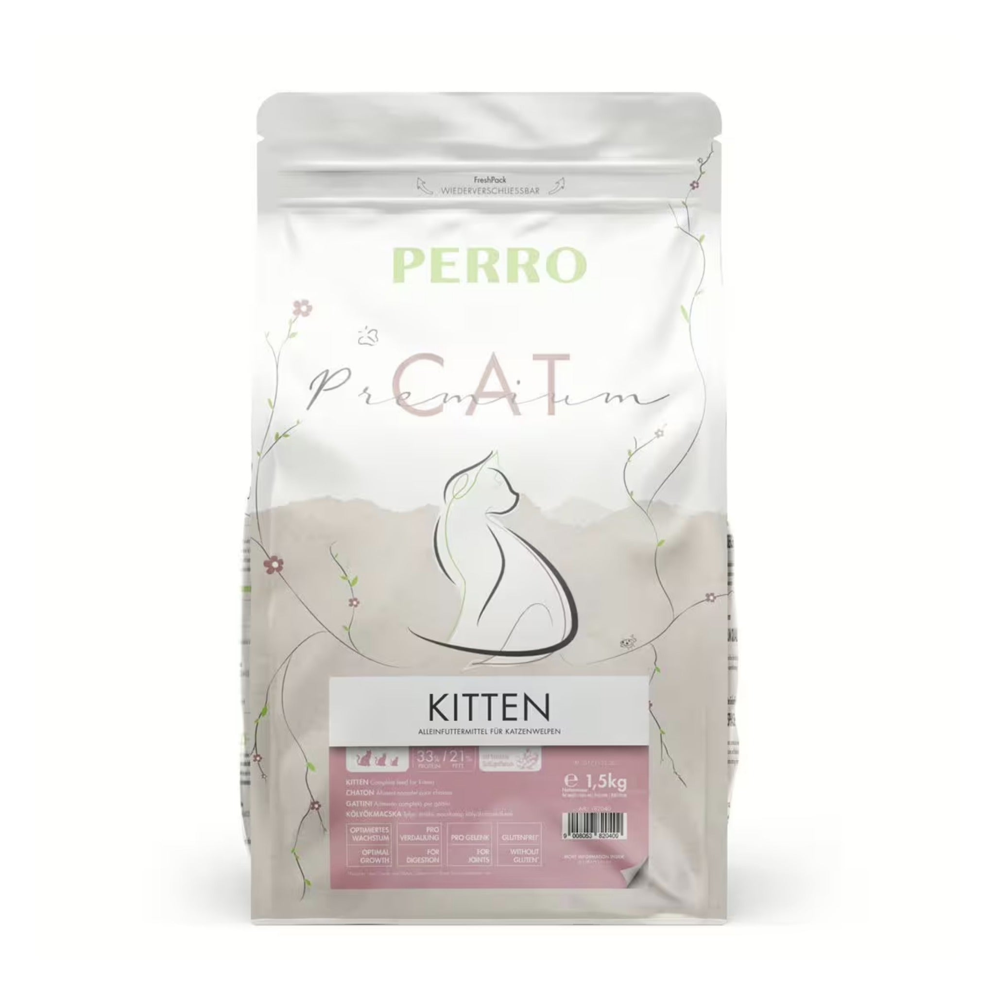 Perro Cat Premium Kitten - Katzen Trockenfutter - Woofshack