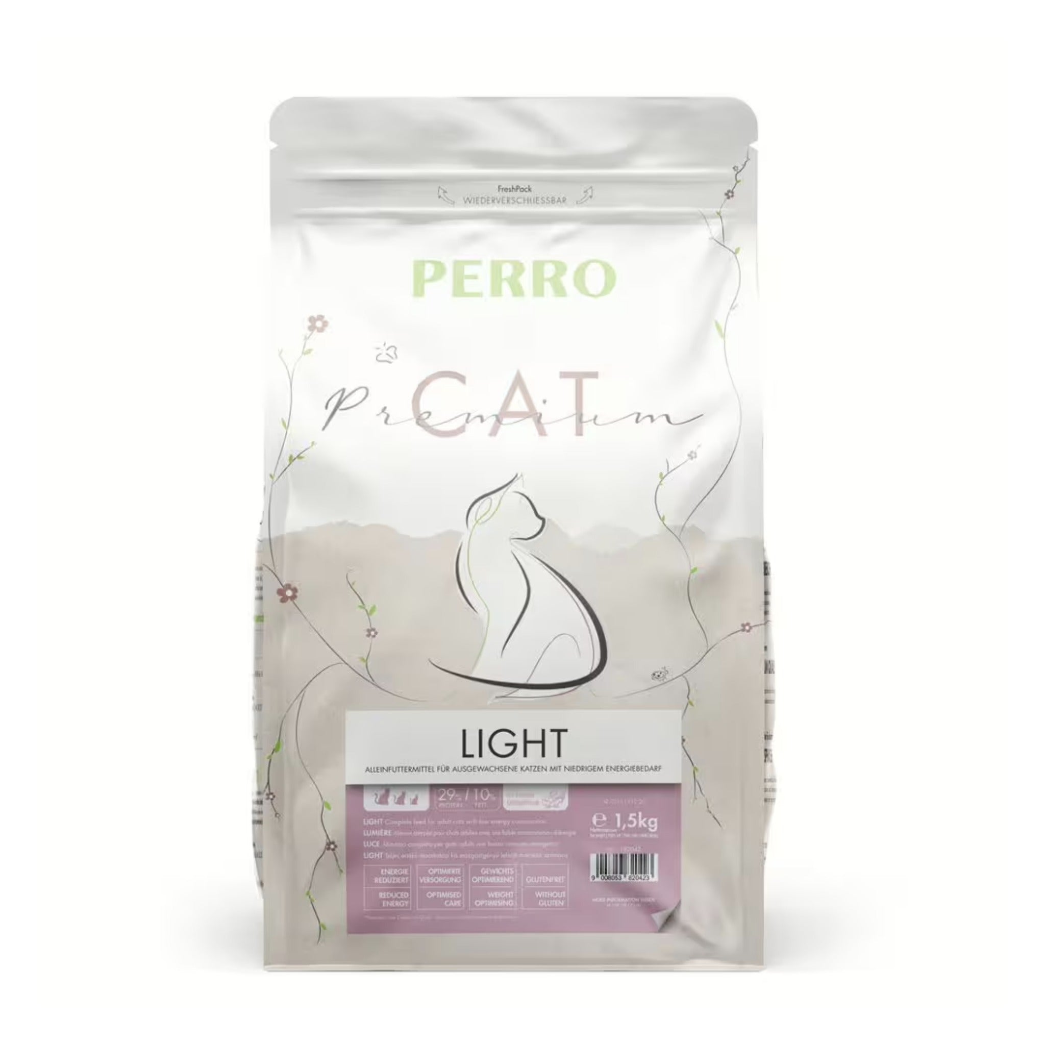 Perro Cat Premium Light - Katzen Trockenfutter - Woofshack
