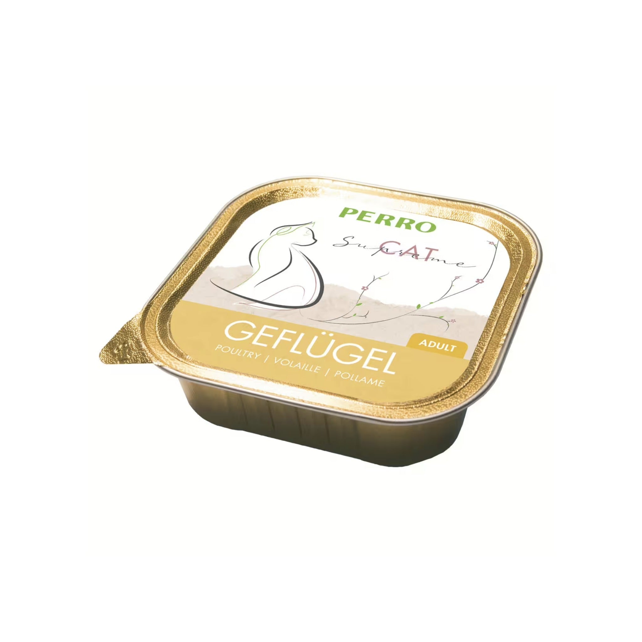 Perro Cat Supreme Adult Geflügel - Katzen Nassfutter - Woofshack