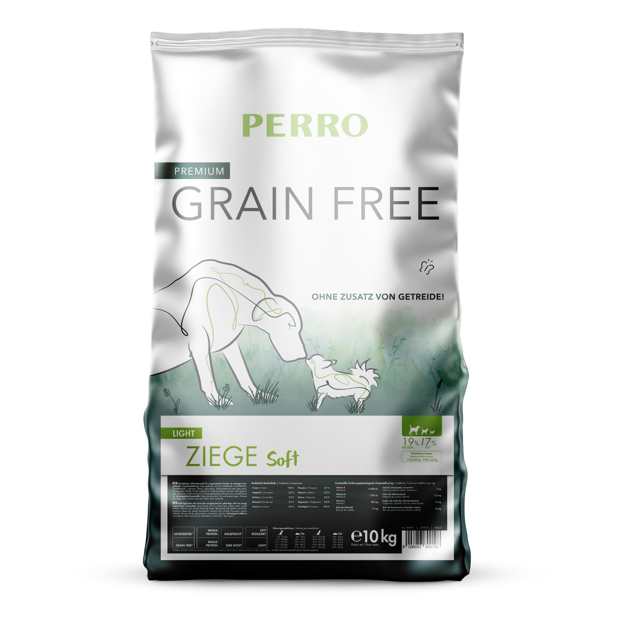 Perro Grain Free Adult Light Ziege Soft - Hunde Trockenfutter - Woofshack