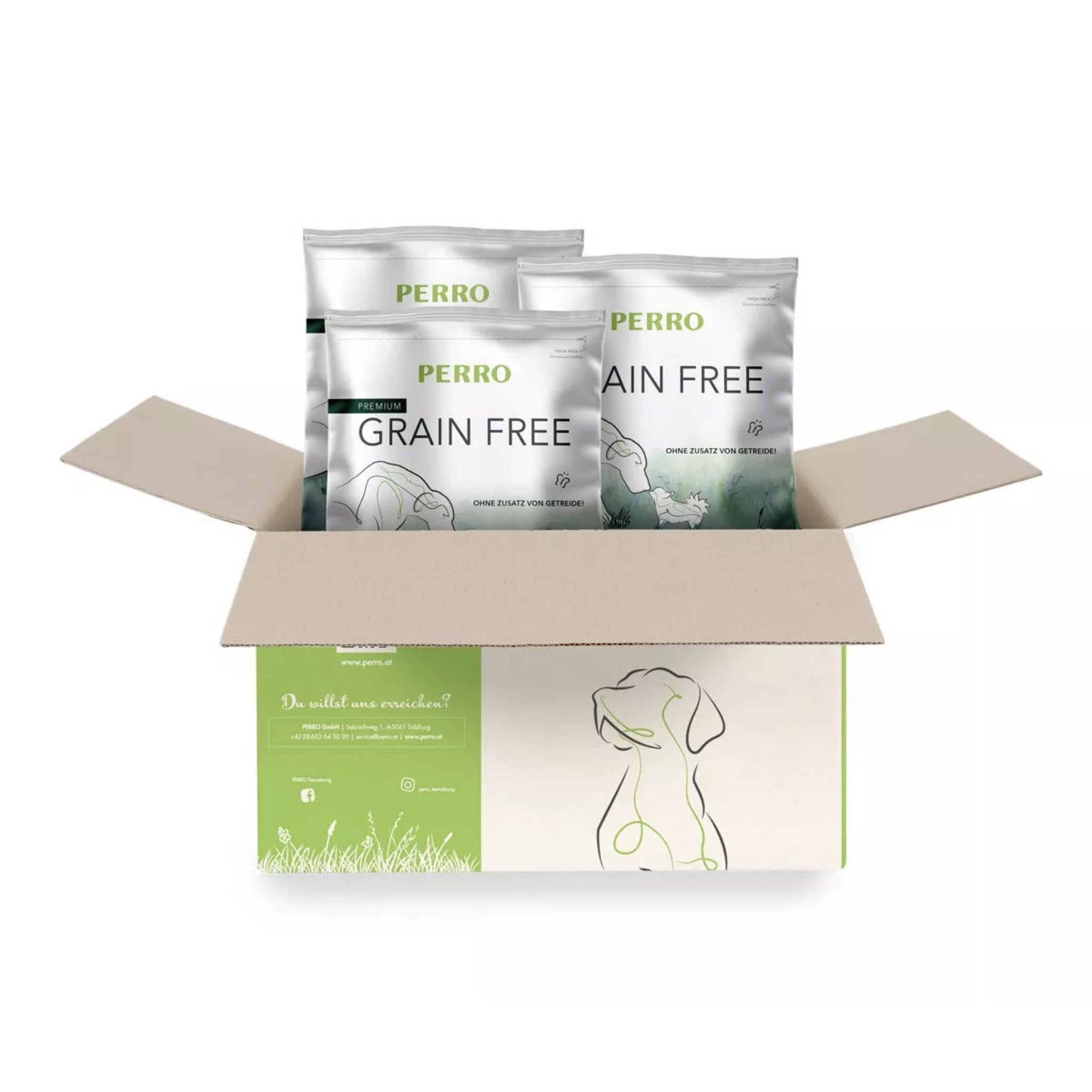 Perro Grain Free Adult Vegi Plus - Hunde Trockenfutter - Woofshack