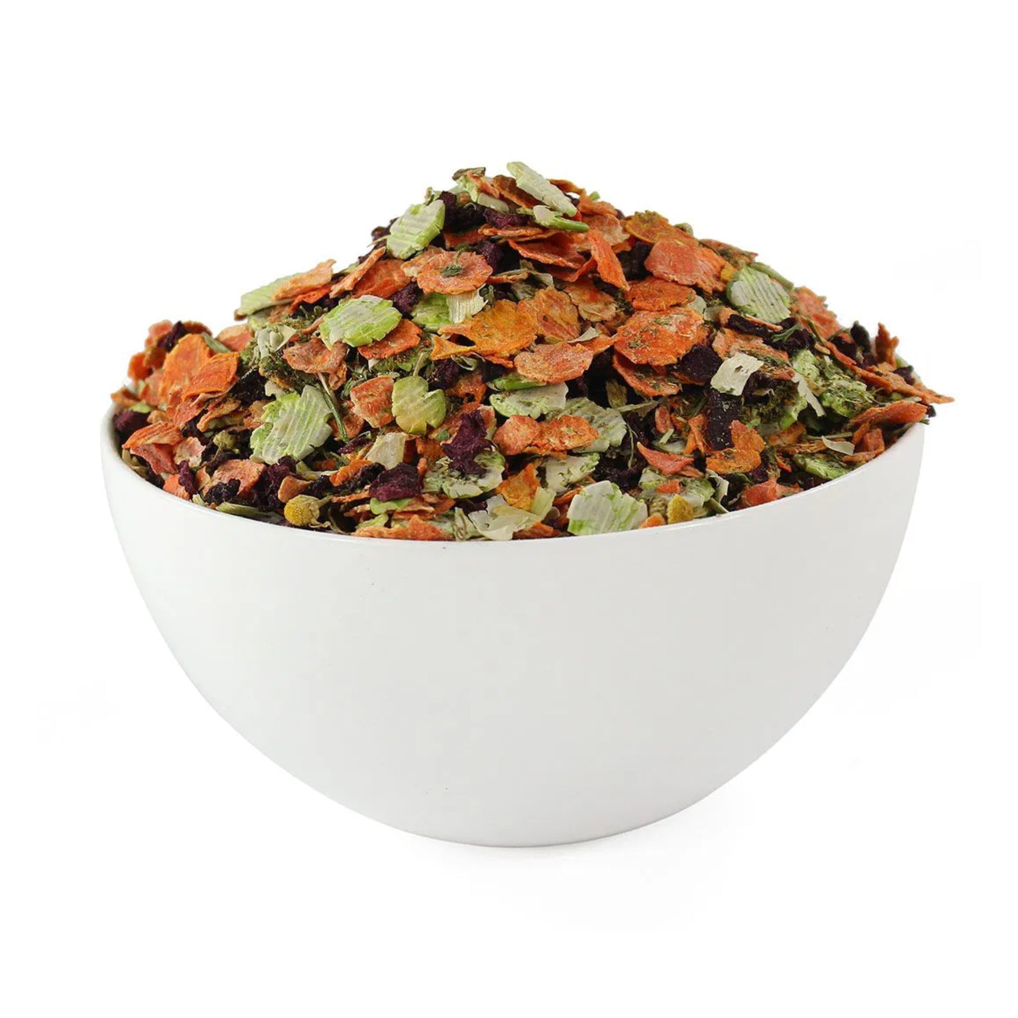 Perro Hundeflocken Gemüse Mix - Premium Nahrungsergänzung für Hunde mit natürlichen Gemüseflocken für gesunde Verdauung und Vitalität - Woofshack