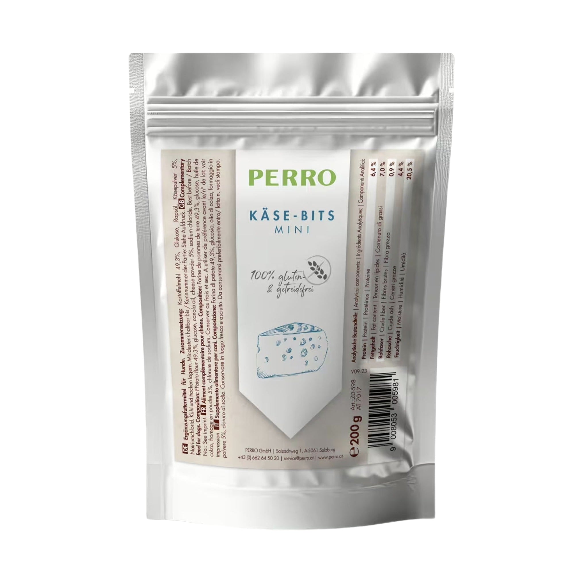 Perro Käse - Bits Mini, Hundesnack - Woofshack