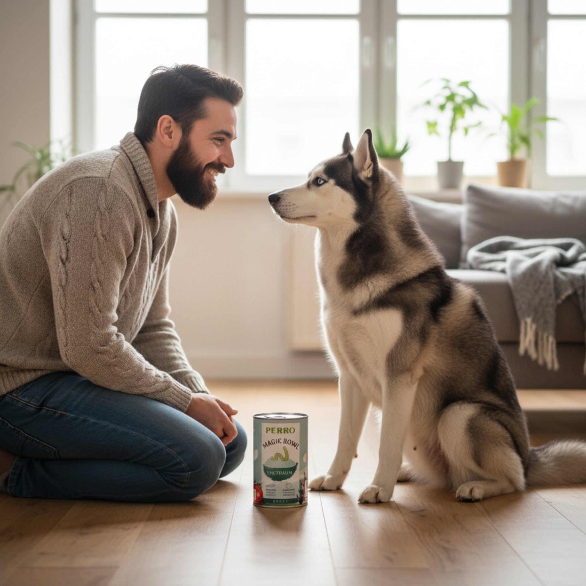 PERRO Magic Bowl Tagtraum – Getreidefrei, sanft verdaulich & reich an natürlichen Nährstoffen | Insekten, Amaranth & Apfel | Nassfutter für erwachsene Hunde - Woofshack
