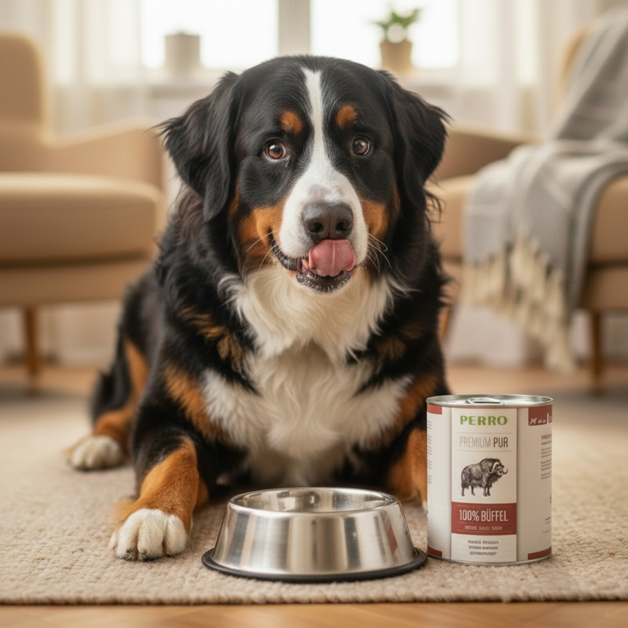 Perro Premium Pur Büffel Nassfutter - Getreidefrei & Hypoallergen - Woofshack