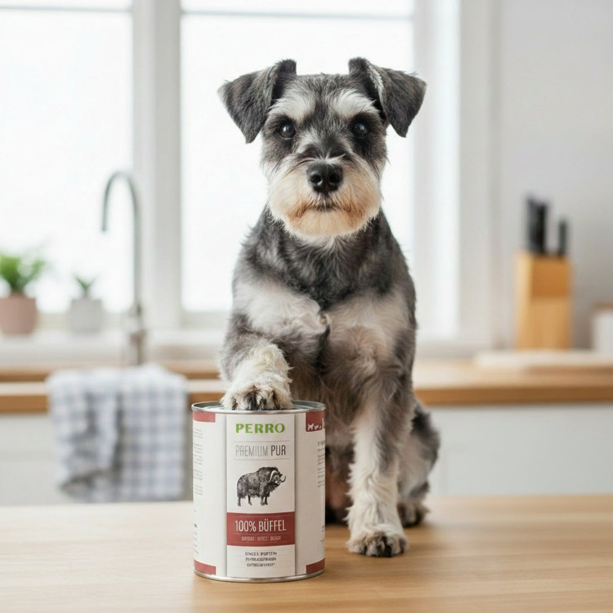Perro Premium Pur Büffel Nassfutter - Getreidefrei & Hypoallergen - Woofshack
