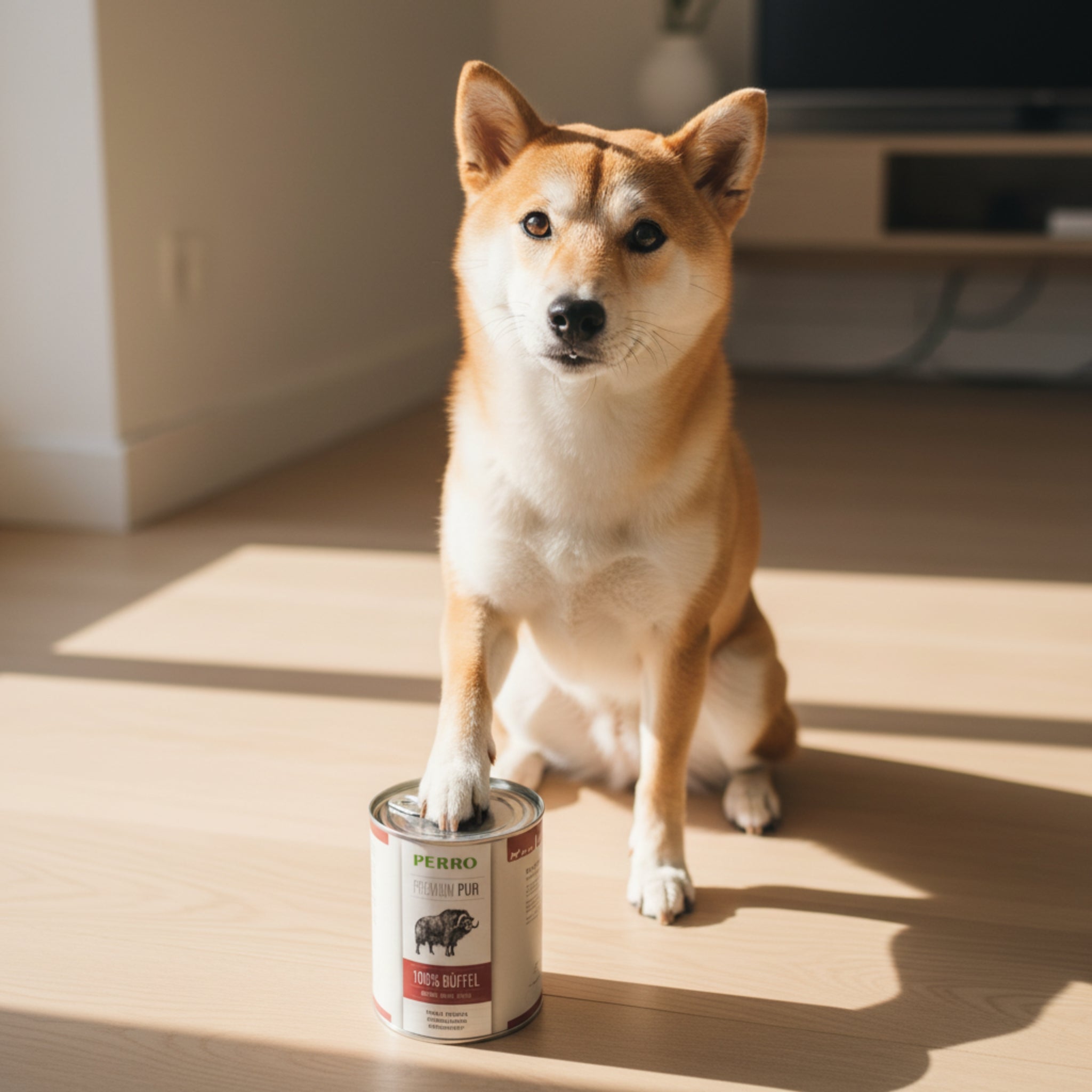 Perro Premium Pur Büffel Nassfutter - Getreidefrei & Hypoallergen - Woofshack