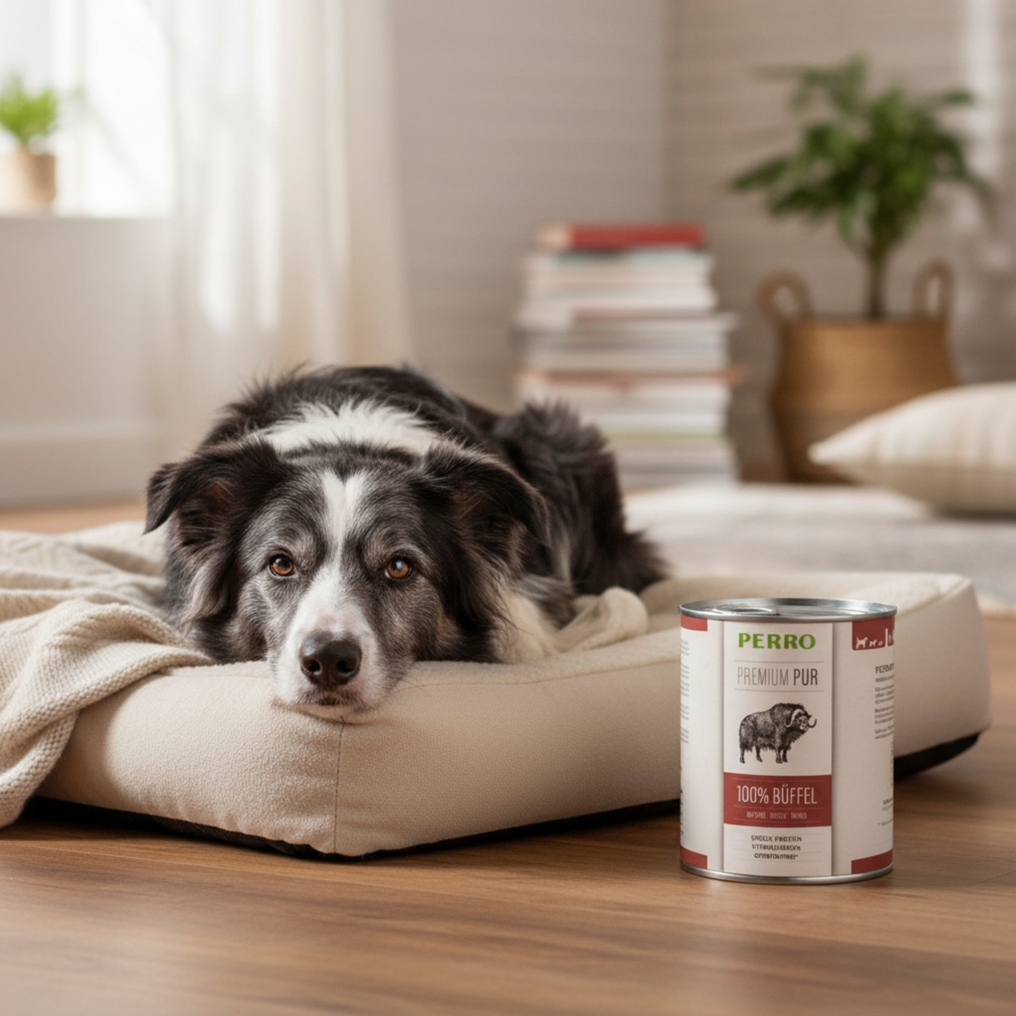 Perro Premium Pur Büffel Nassfutter - Getreidefrei & Hypoallergen - Woofshack
