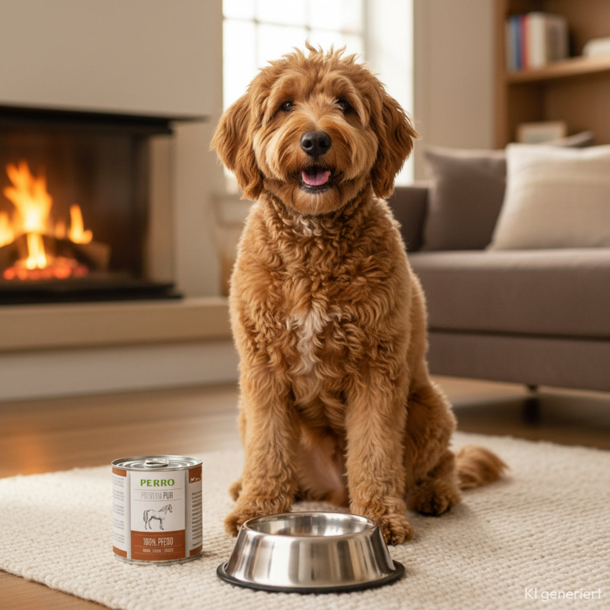 Perro Premium Pur Pferd – Monoprotein Nassfutter für sensible & allergische Hunde | Getreidefrei, Singleprotein, Ausschlussdiät